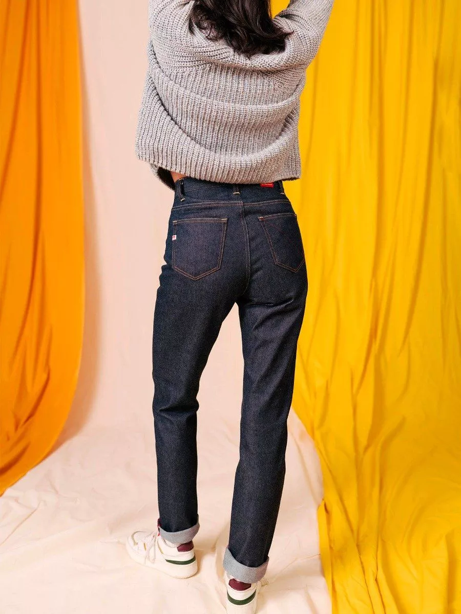 1083 femme 201H superdenim coton bio bleu indigo brut l armoire poethique 4