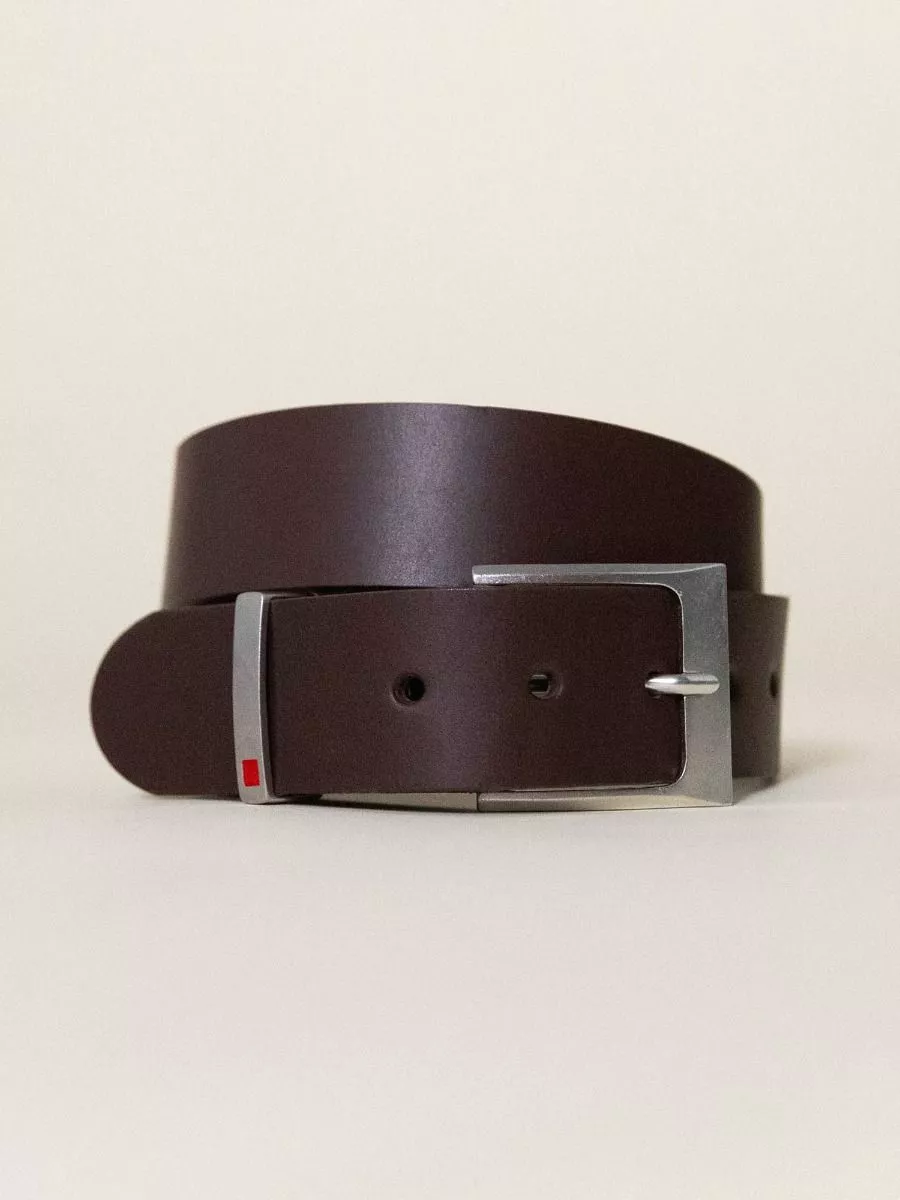 1083 homme 810 ceinture boucle carr e cuir marron l armoire poethique 1