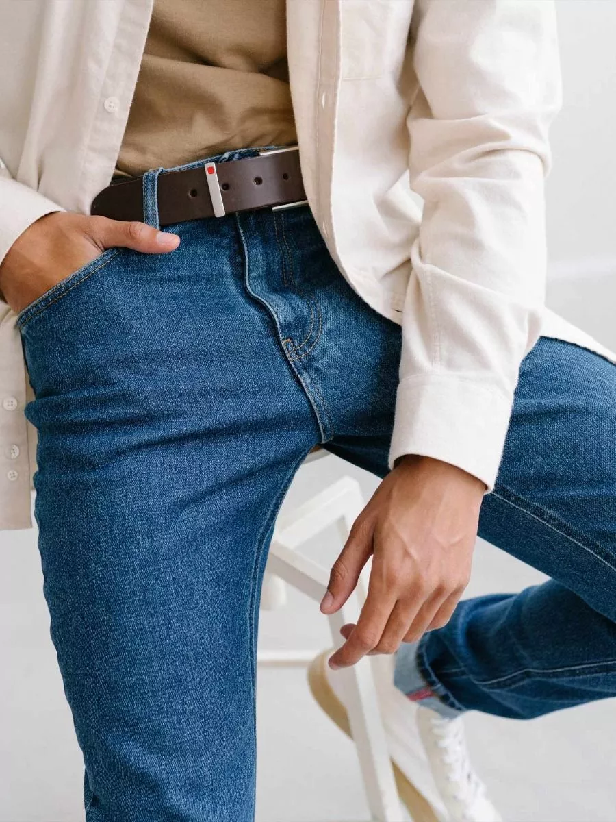 1083 homme 810 ceinture boucle carr e cuir marron l armoire poethique 2