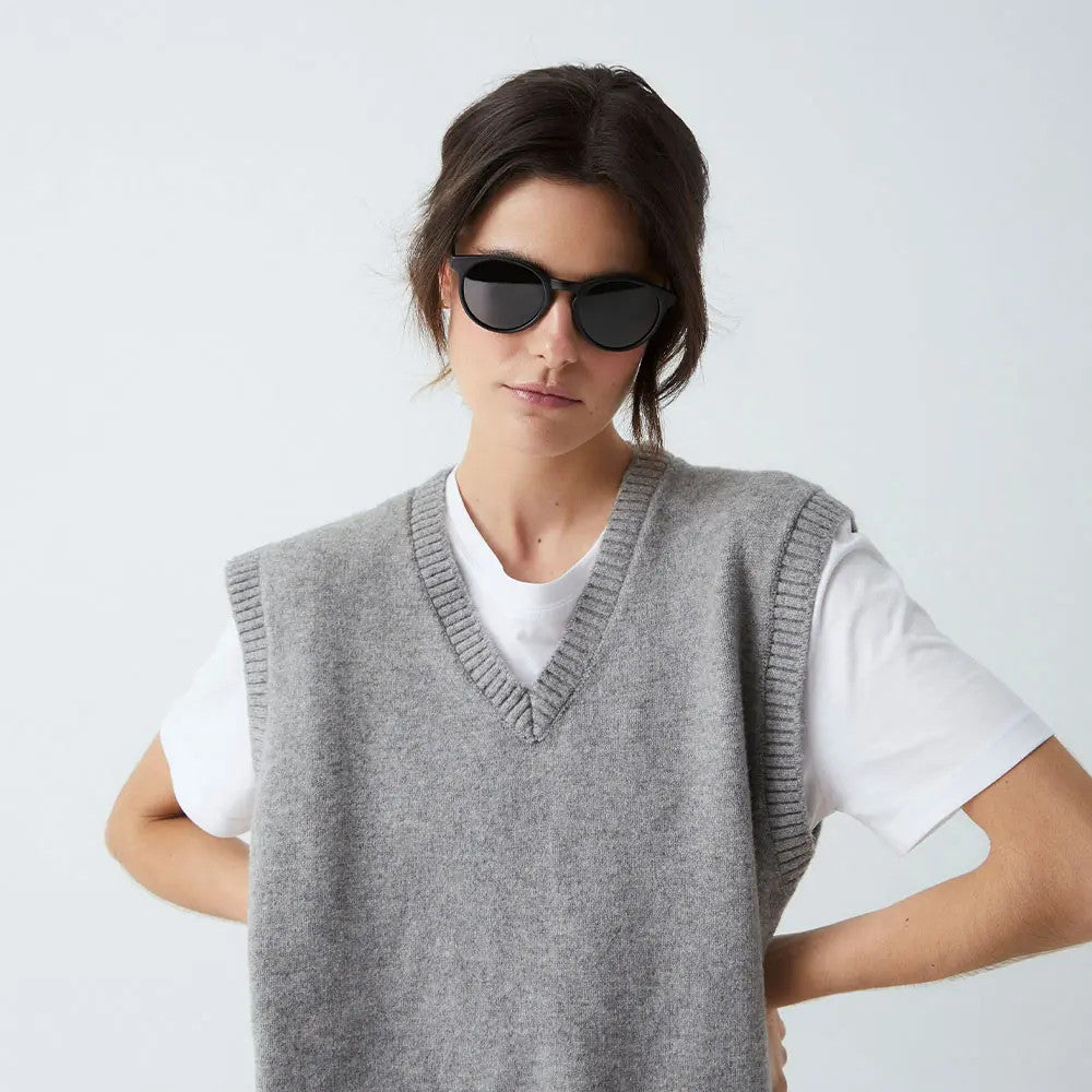 Parafina unisexe lunettes soleil isla bouteille recyclee noir l armoire poethique 4