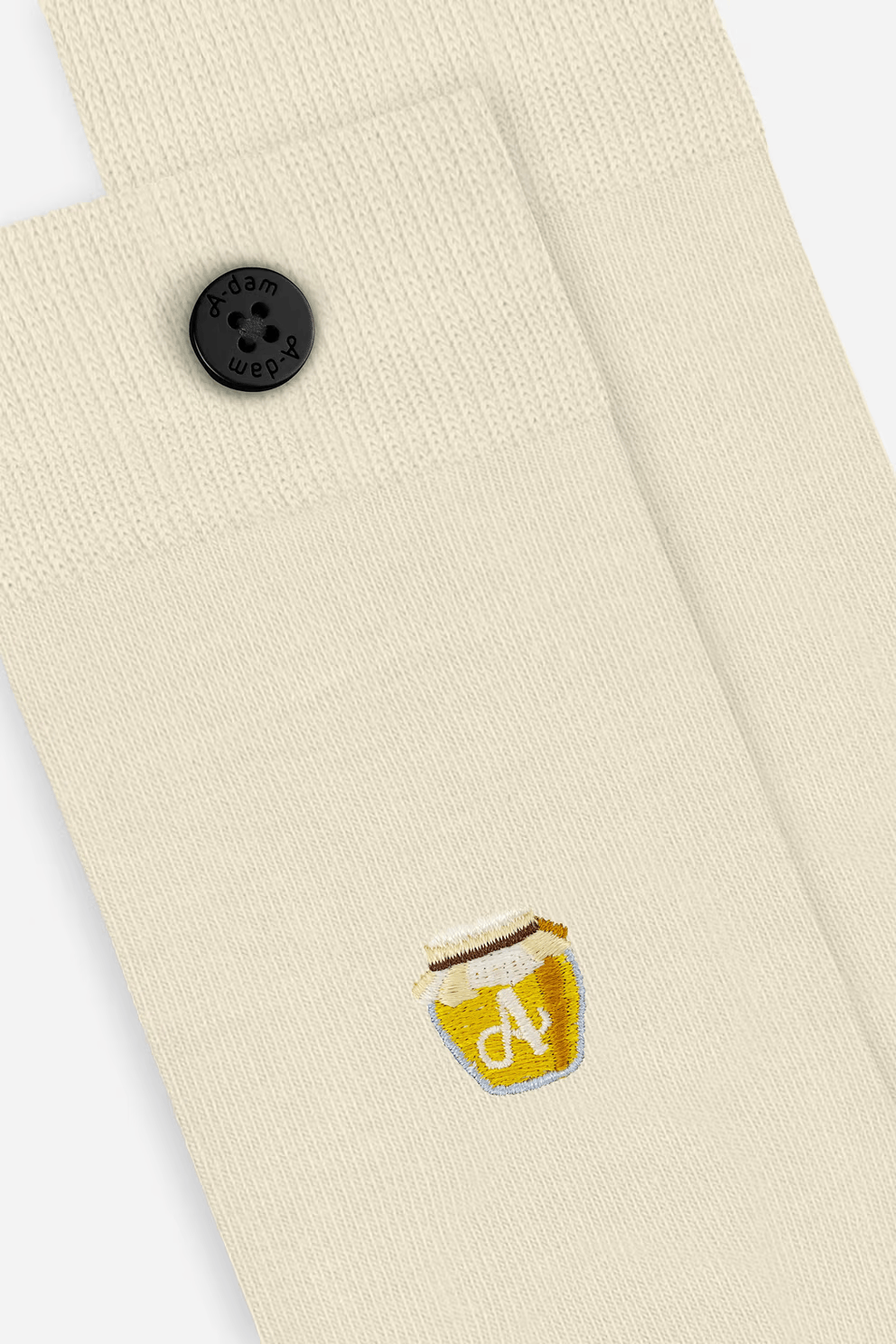 a dam homme chaussette box abeilles miel coton bio jaune blanc l armoire poethique 4