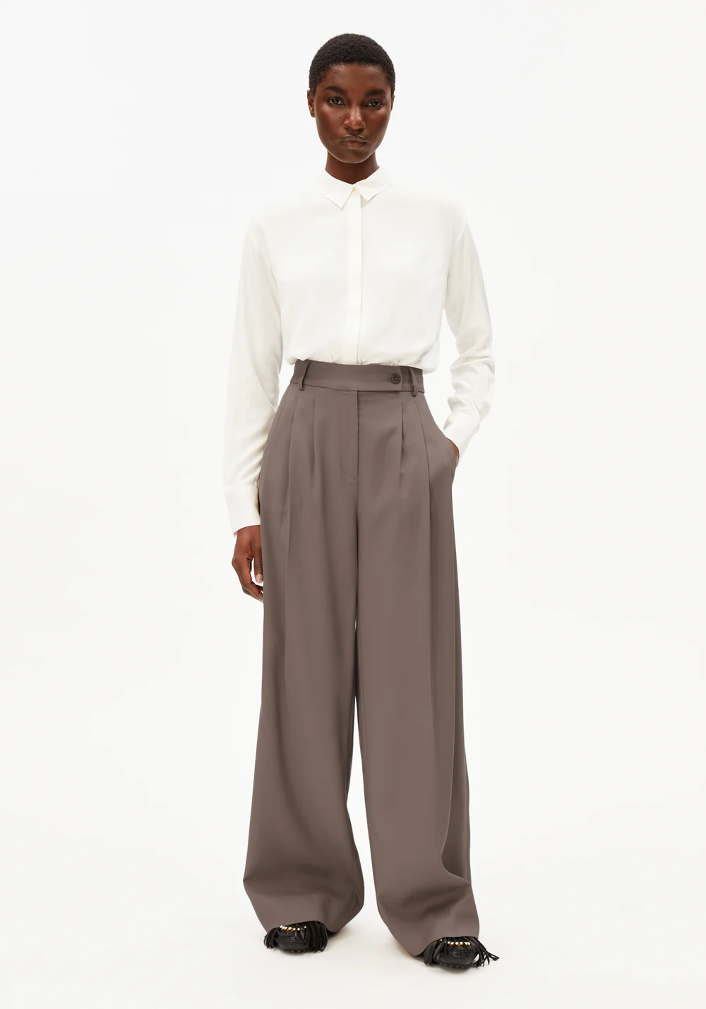 armedangels femme blouse larisaana lenzing ecovero blanc casse l armoire poethique 5