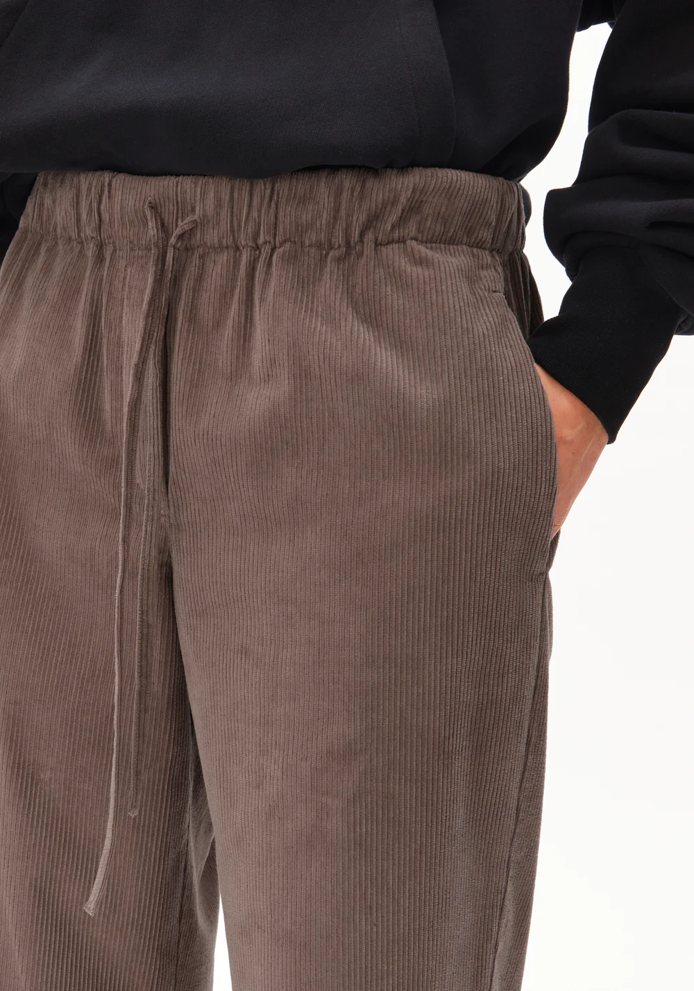 armedangels femme pantalon jaimilaa corduroy velours coton bio noisette l armoire poethique 4