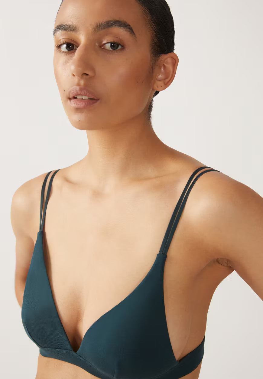 armedangels femme soutien gorge osilaa tencel modal bleu sarcelle l armoire poethique  4