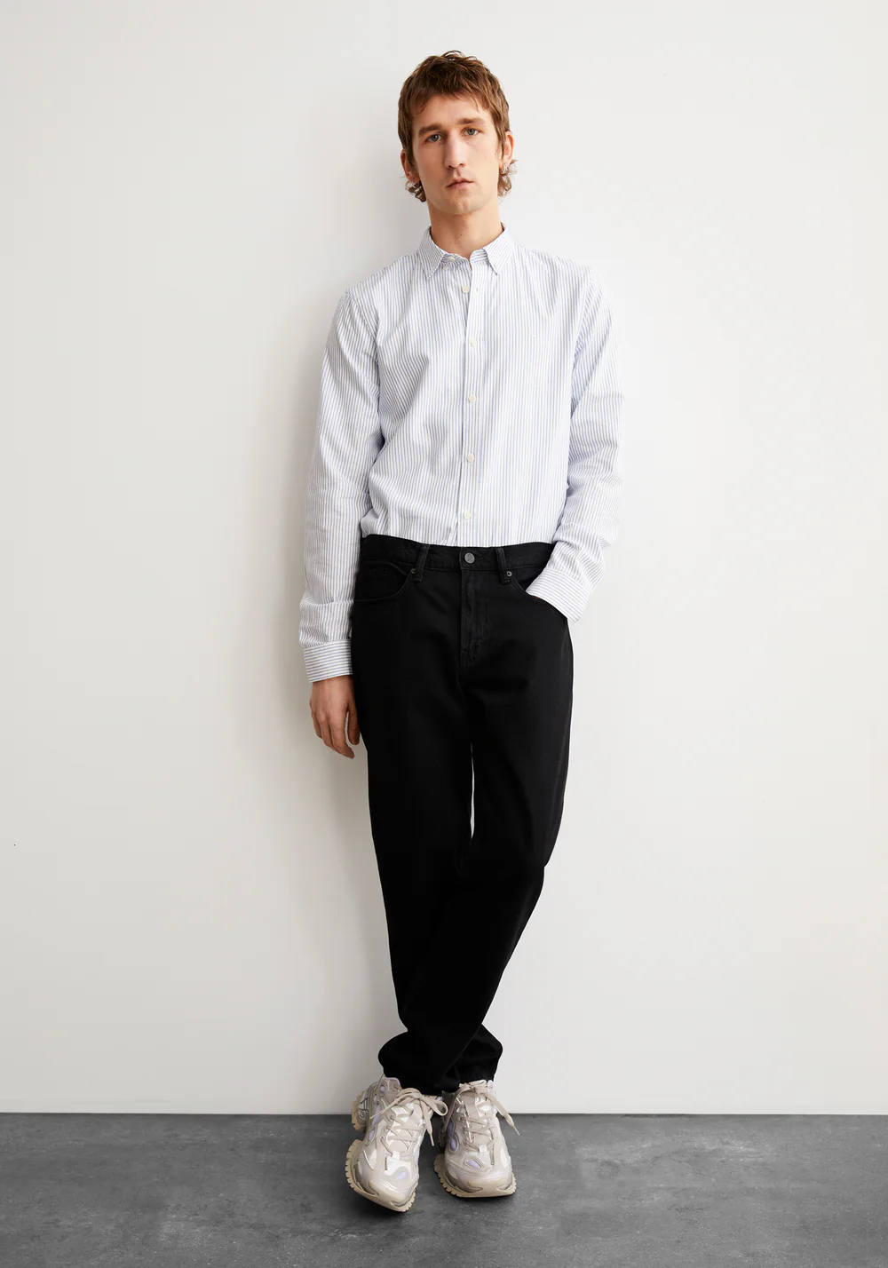 armedangels homme jean droit dylaano black coton bio noir l armoire poethique 3