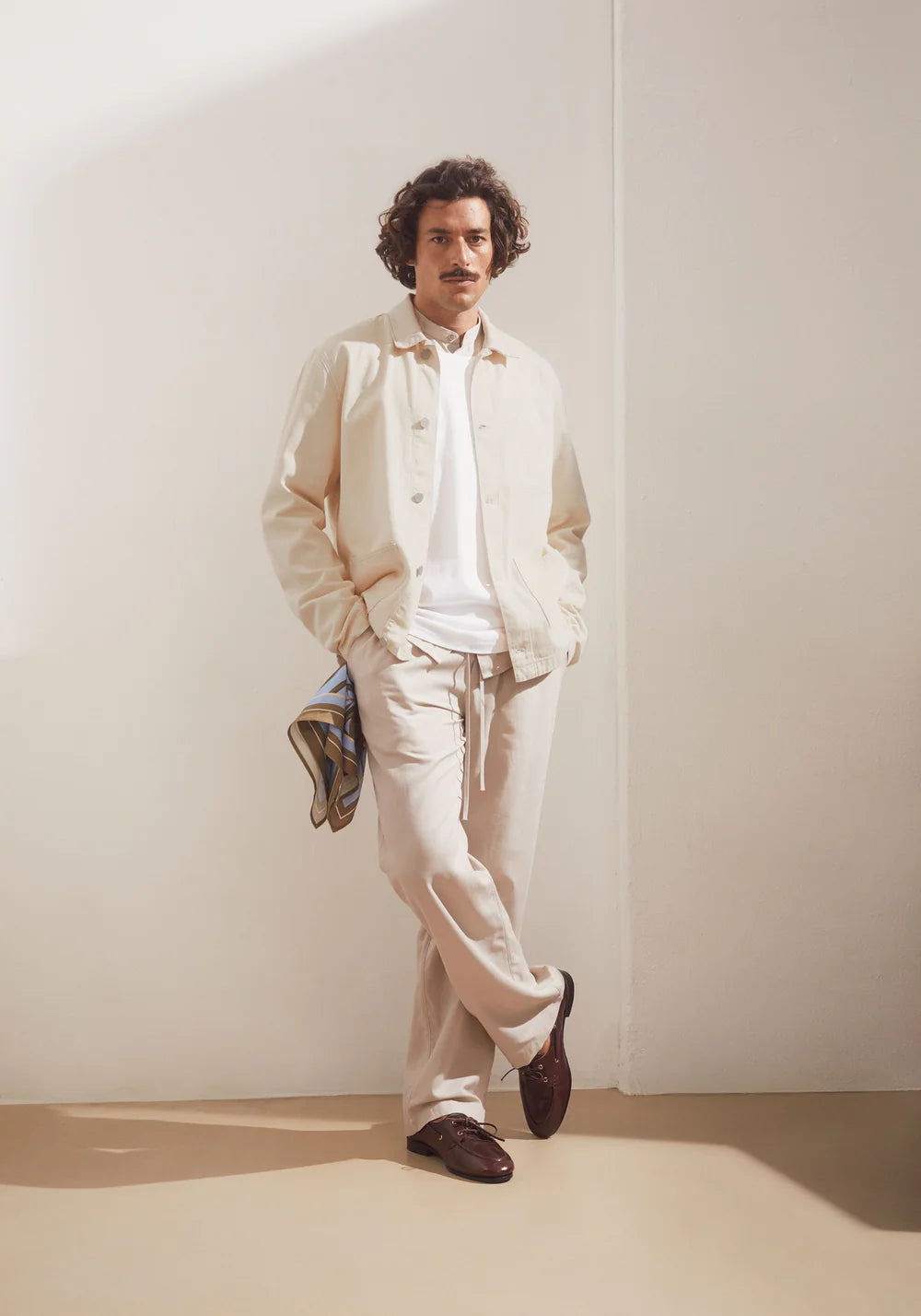 armedangels homme surchemise coton bio blanc l armoire poethique 4