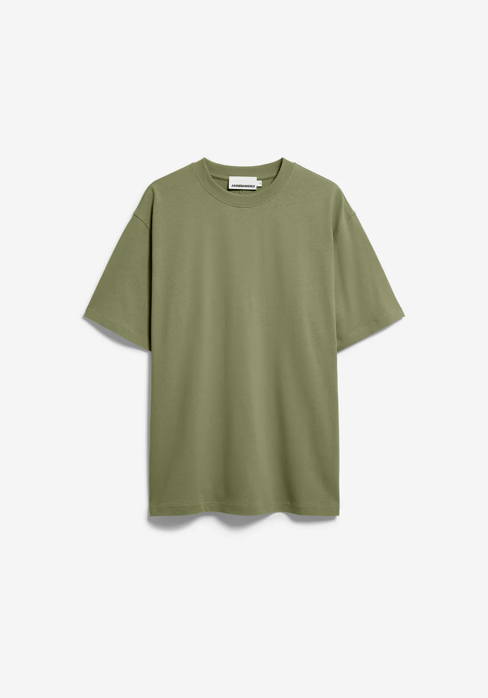 armedangels homme tee shirt maarkos coton bio coton recycle vert l armoire poethique 1