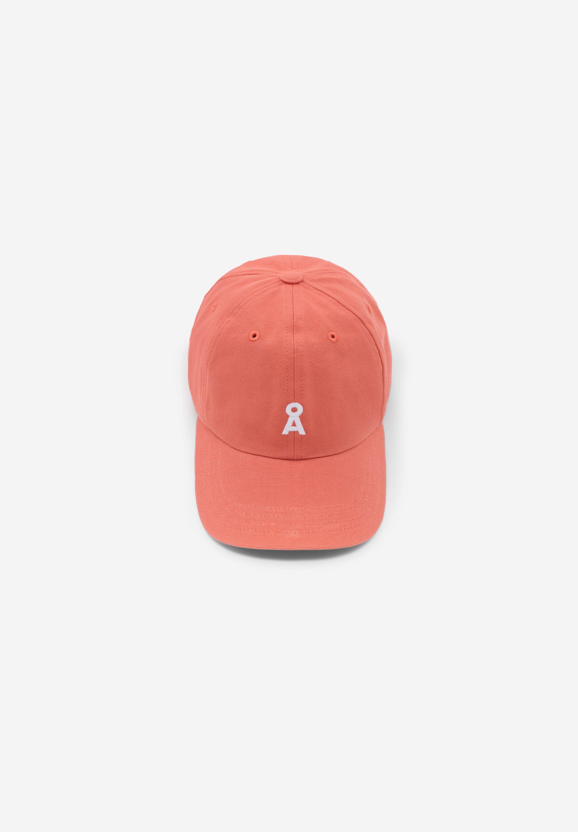armedangels unisexe casquette yenaas bold coton bio rouge clair l armoire poethique 1