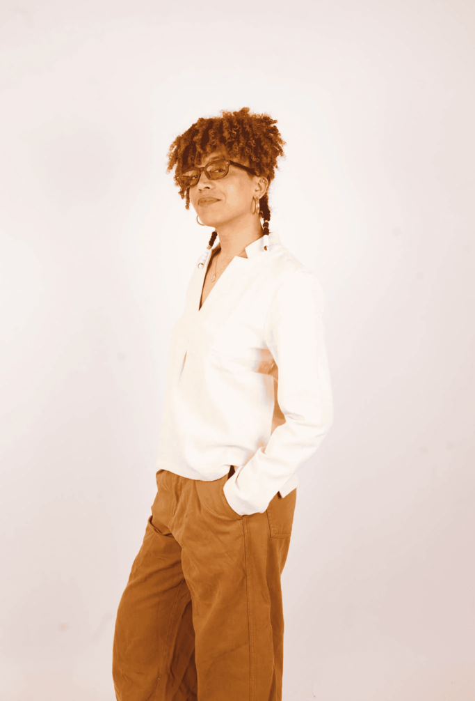 azaadi femme blouse jaisalmer kala cotton ecru coton bio l armoire poethique 1