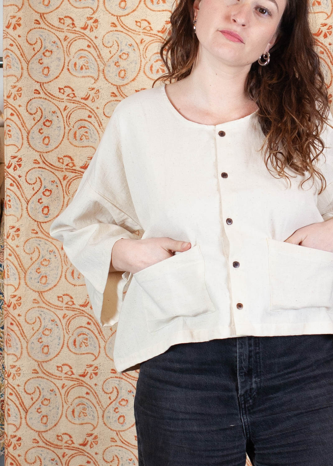 azaadi femme bolero cochin kala coton coton bio l armoire poethique 2