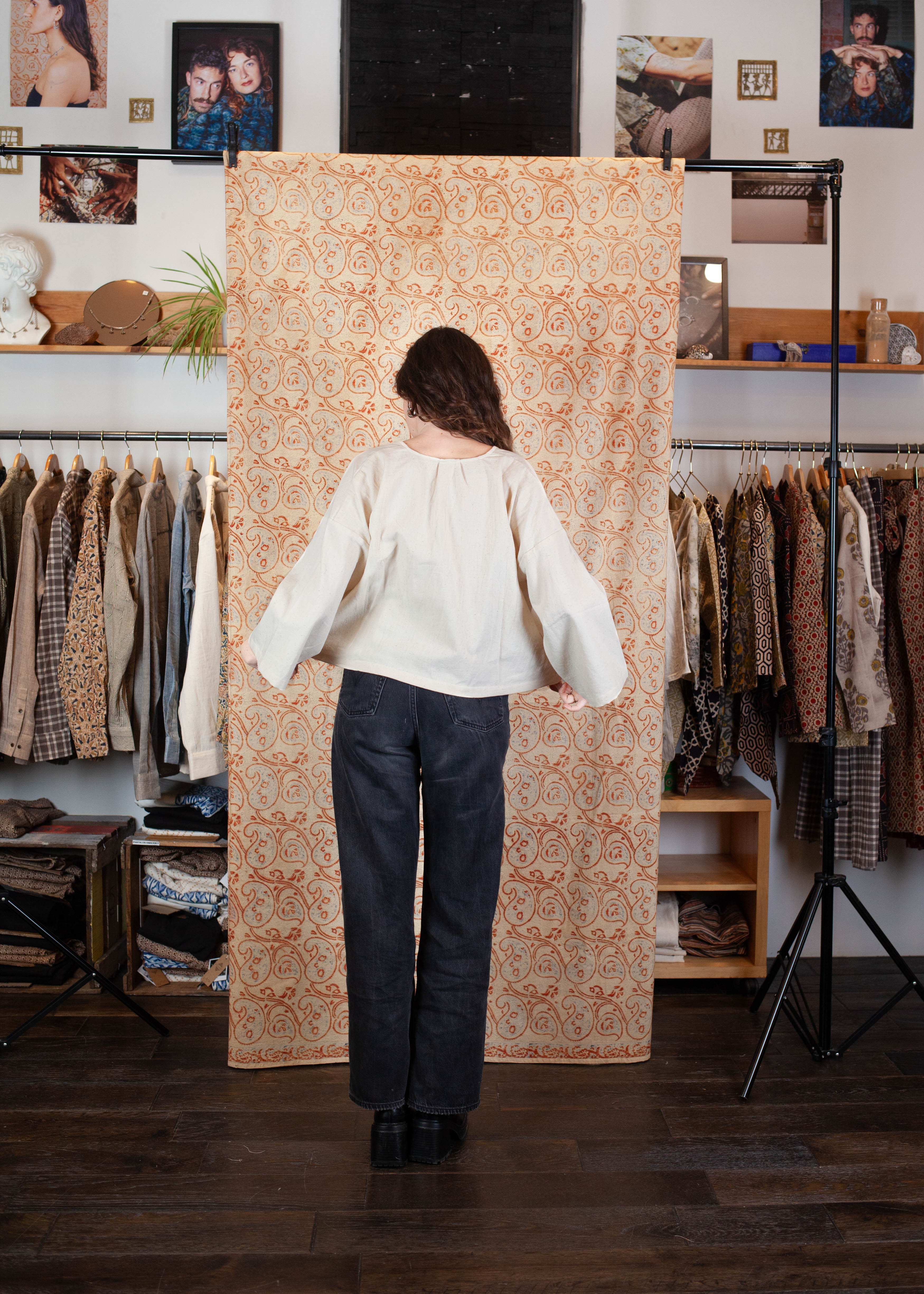 azaadi femme bolero cochin kala coton coton bio l armoire poethique 5