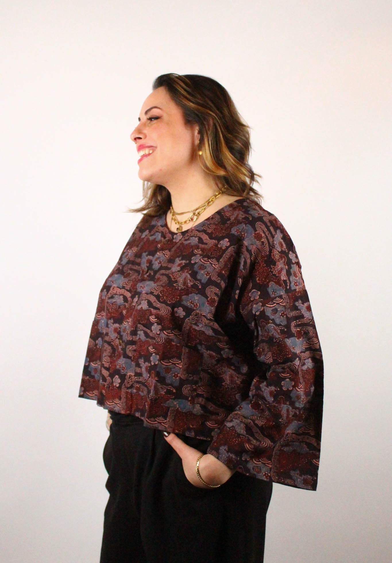 azaadi femme bolero cochin vikaas coton bio l armoire poethique 1