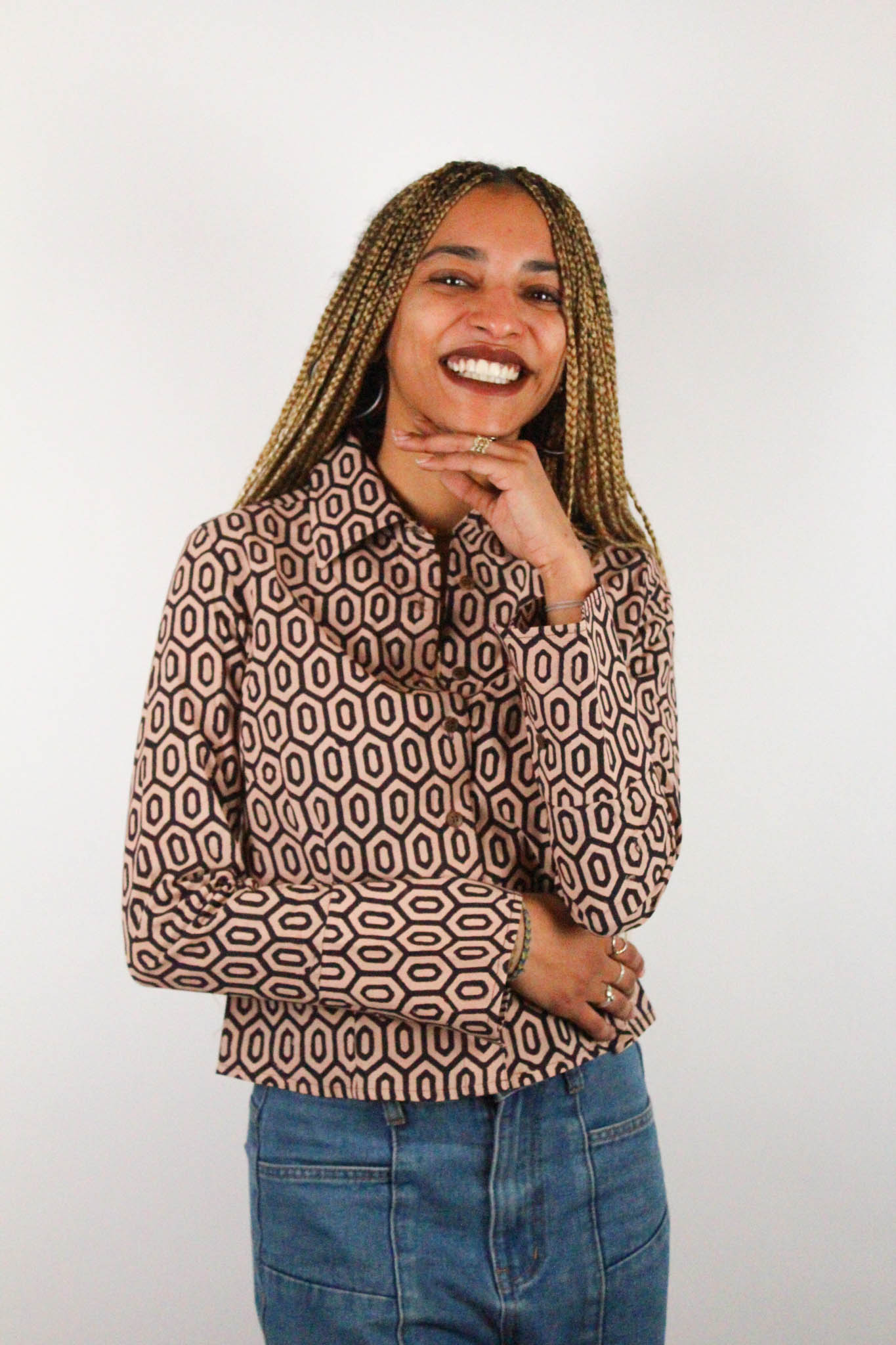 azaadi femme chemise bindu abhi coton bio l armoire poethique 1