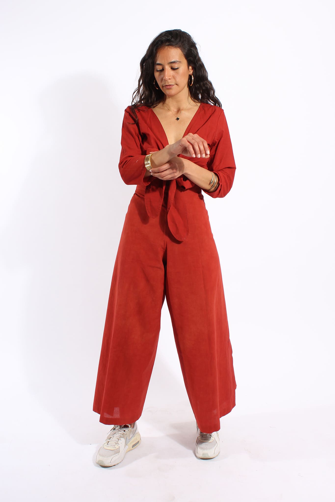 azaadi femme pantalon saraswati alum coton bio l armoire poethique 1