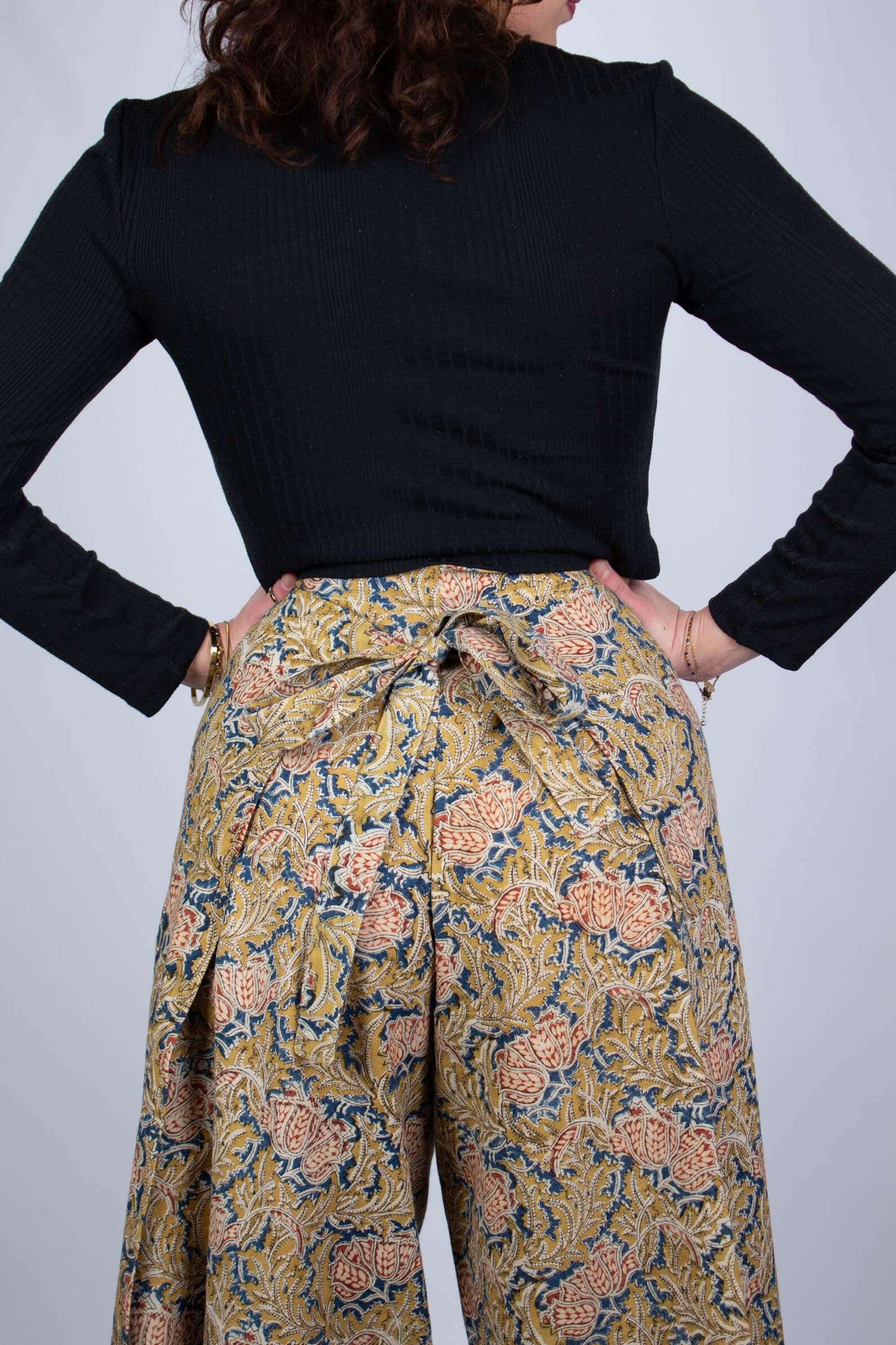 azaadi femme pantalon saraswati japanese flower coton bio l armoire poethique 2