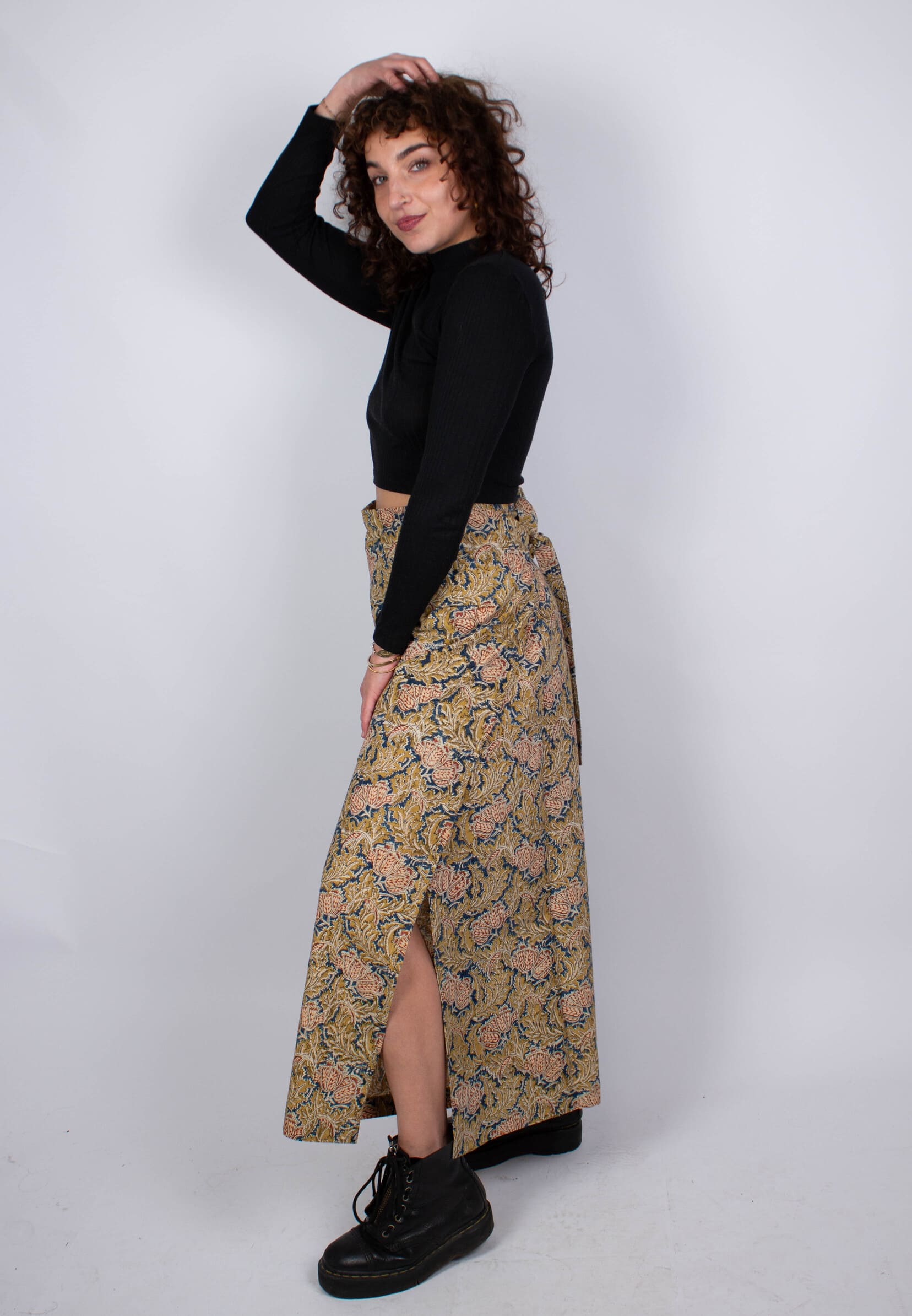 azaadi femme pantalon saraswati japanese flower coton bio l armoire poethique 4