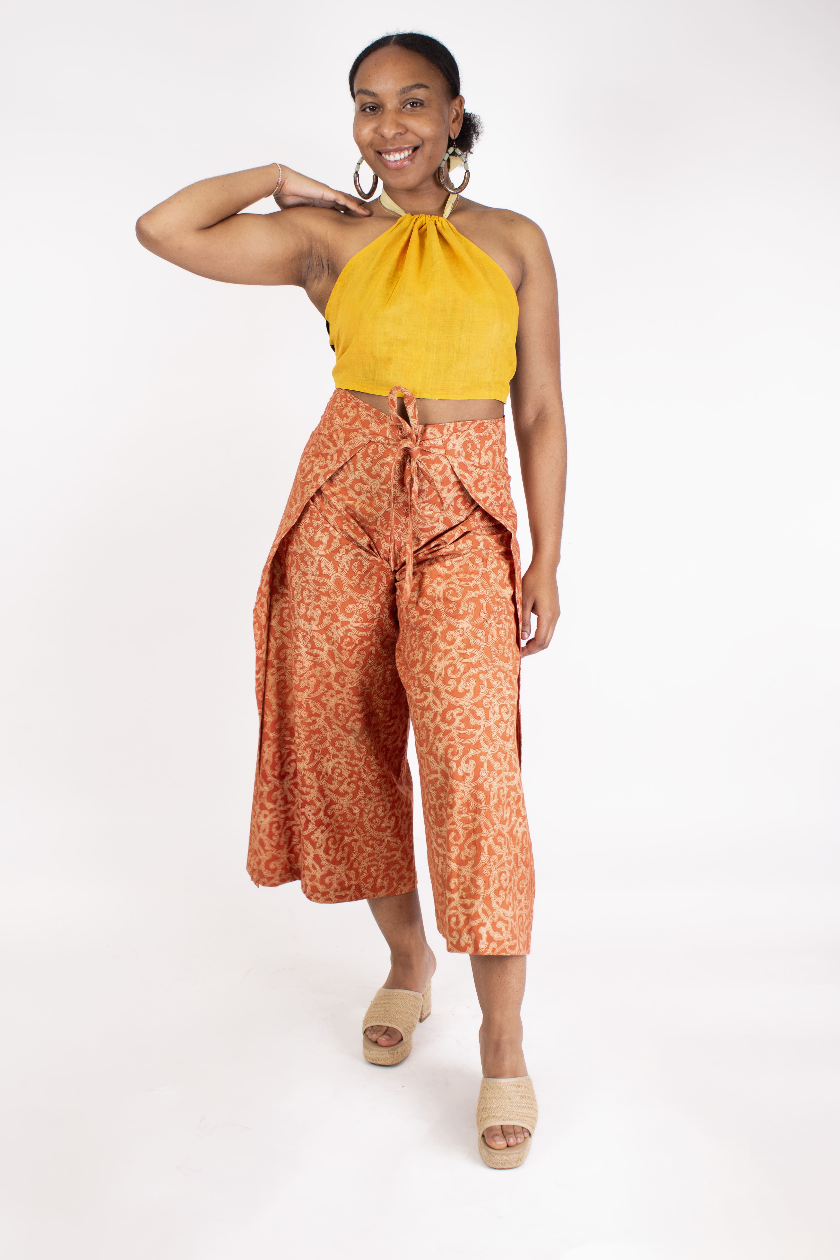 azaadi femme pantalon saraswati kama coton bio l armoire poethique 2