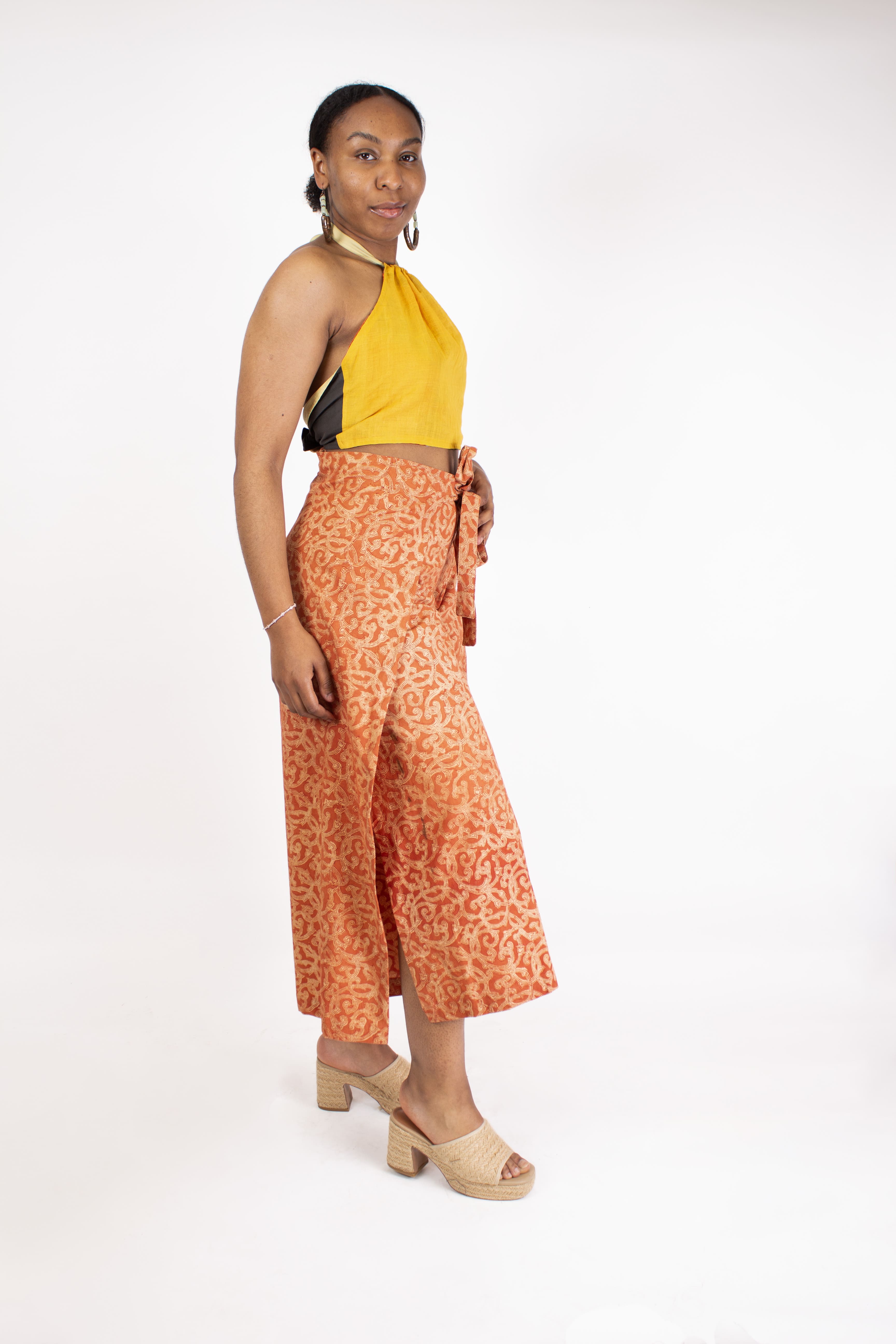 azaadi femme pantalon saraswati kama coton bio l armoire poethique 3