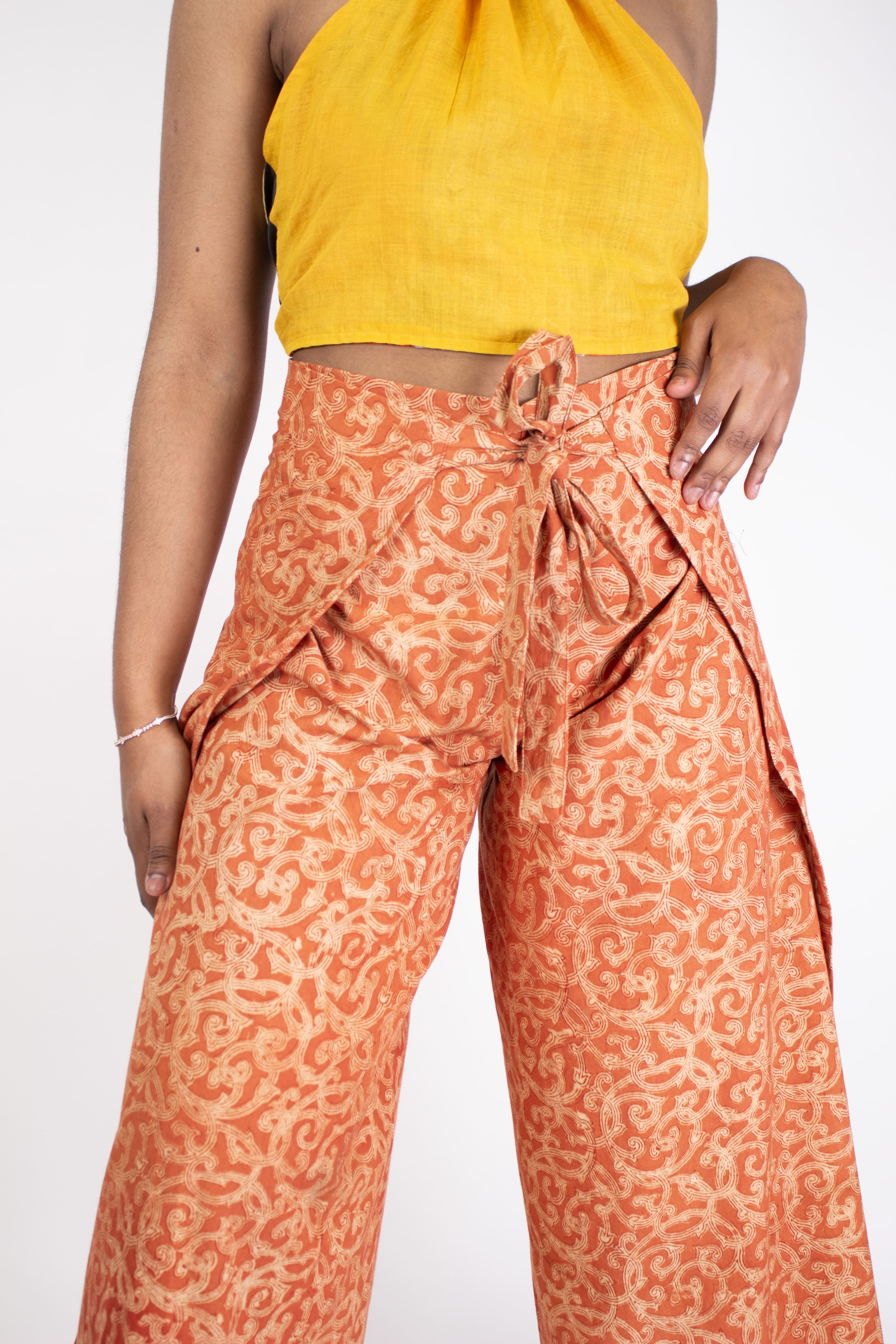 azaadi femme pantalon saraswati kama coton bio l armoire poethique 5