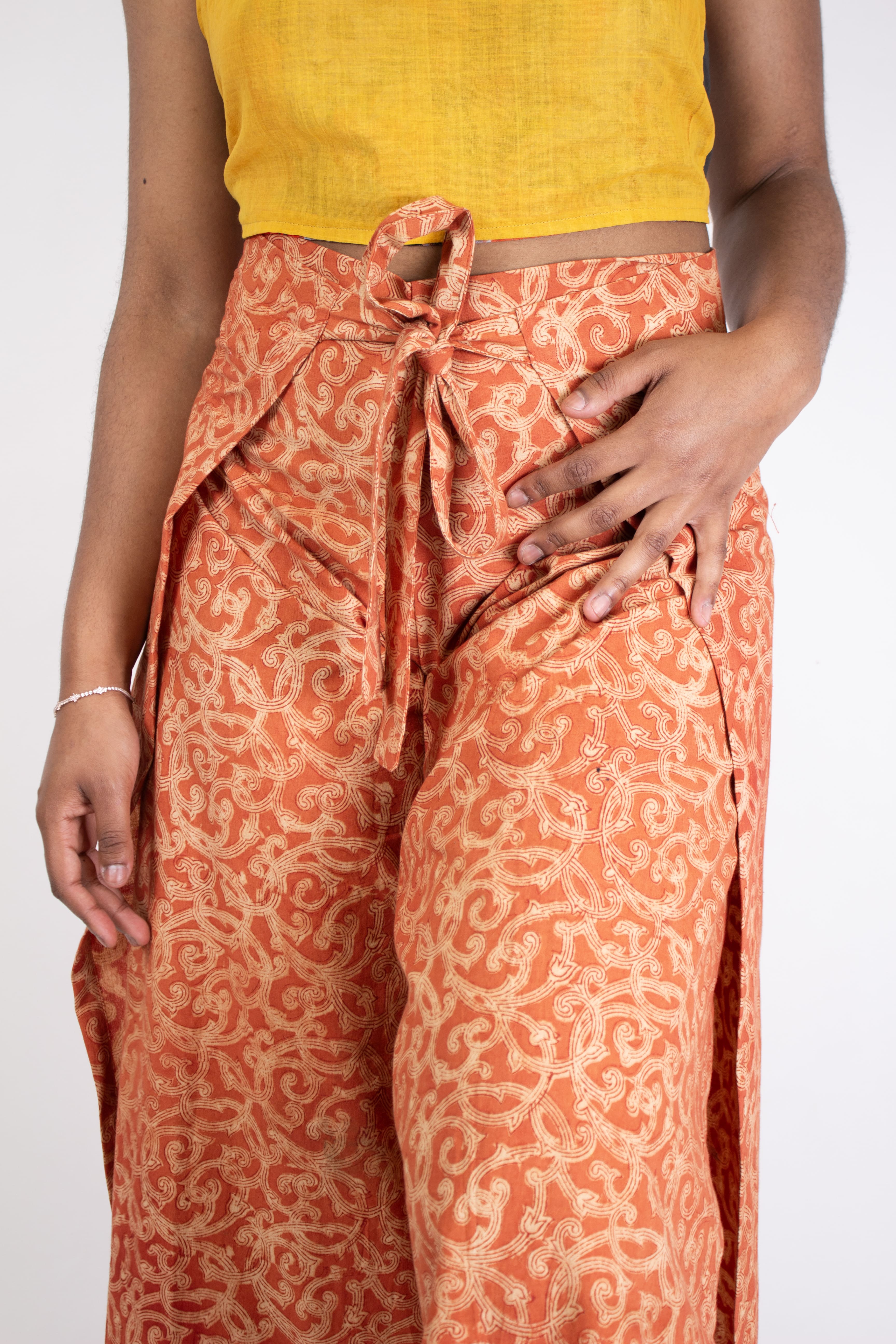 azaadi femme pantalon saraswati kama coton bio l armoire poethique 6