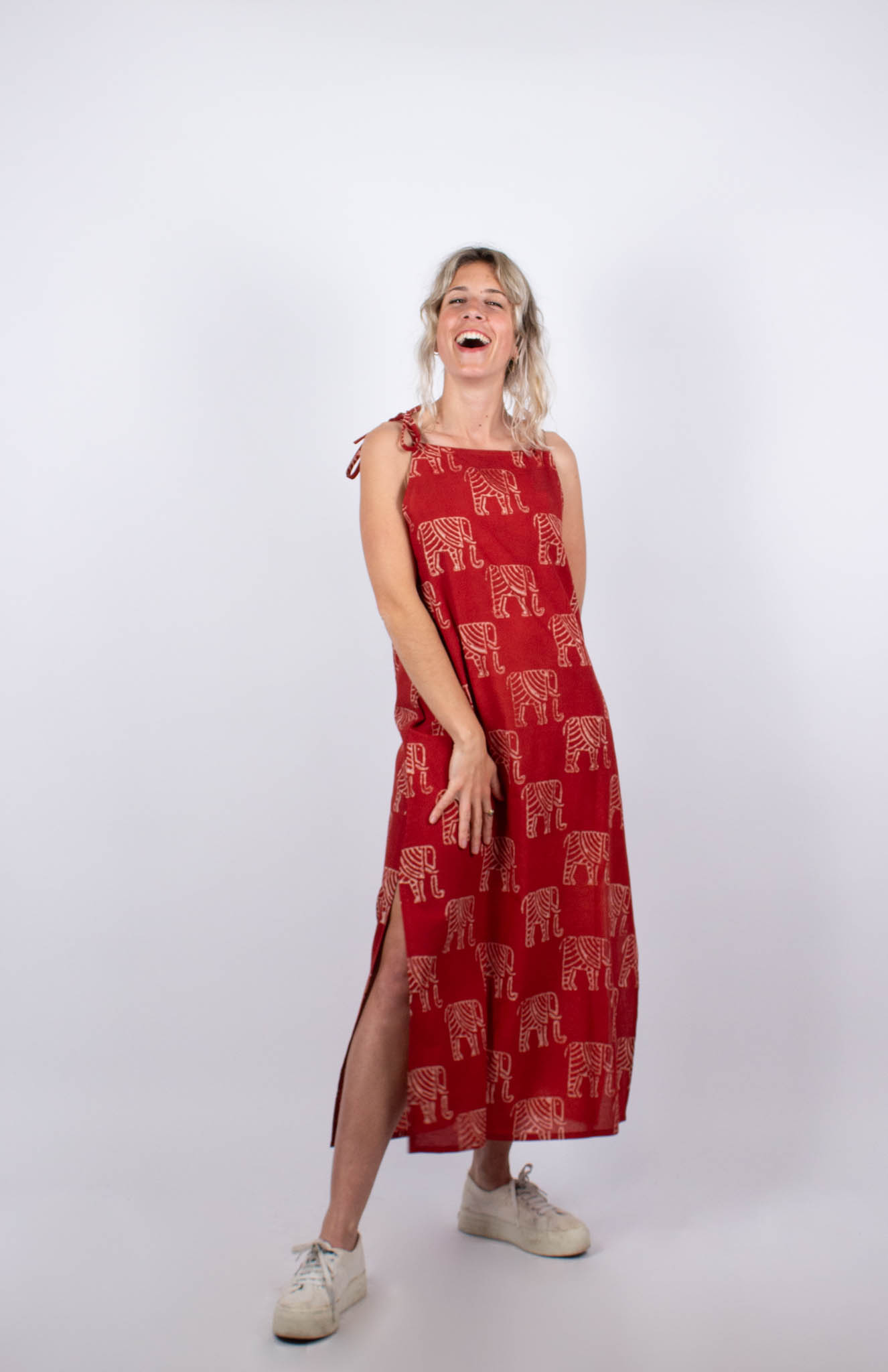 azaadi femme robe udupi ganesha coton bio l armoire poethique  10