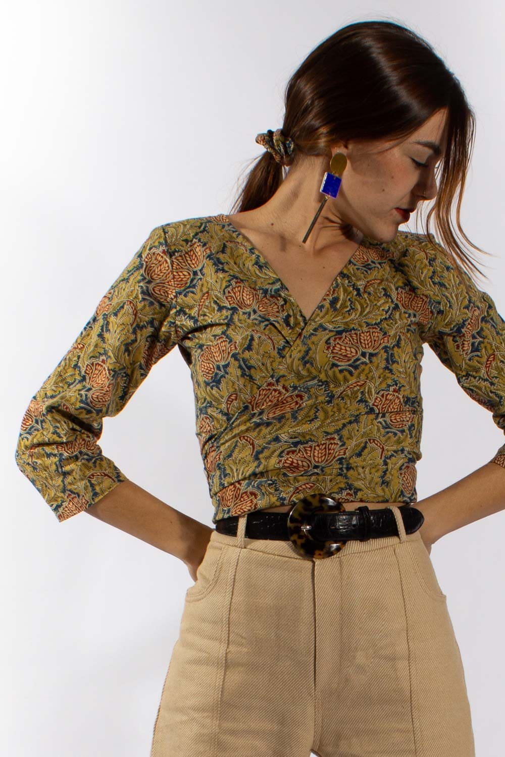 azaadi femme top benares japanese flower coton bio l armoire poethique 4