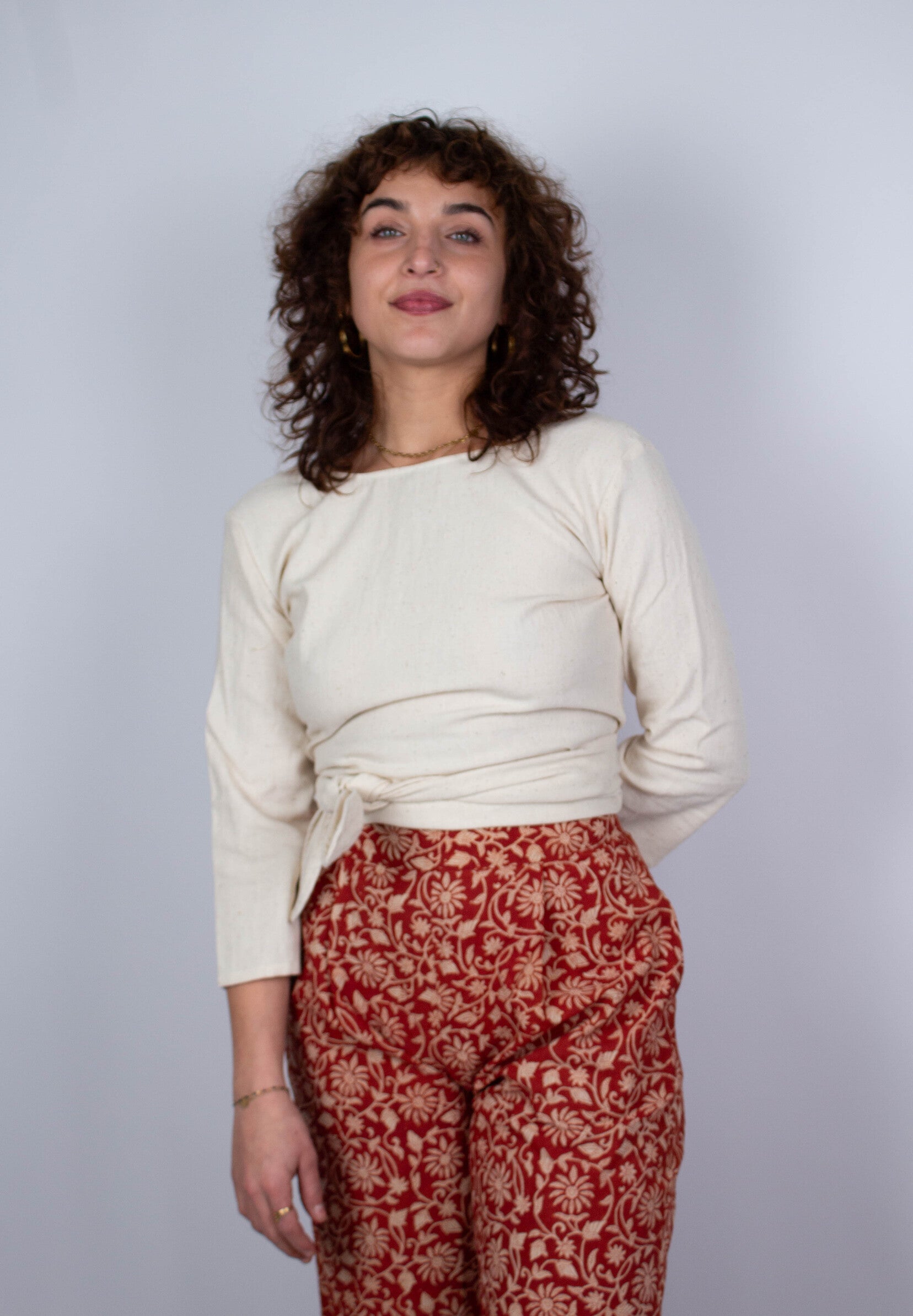azaadi femme top benares kala cotton coton bio l armoire poethique  2