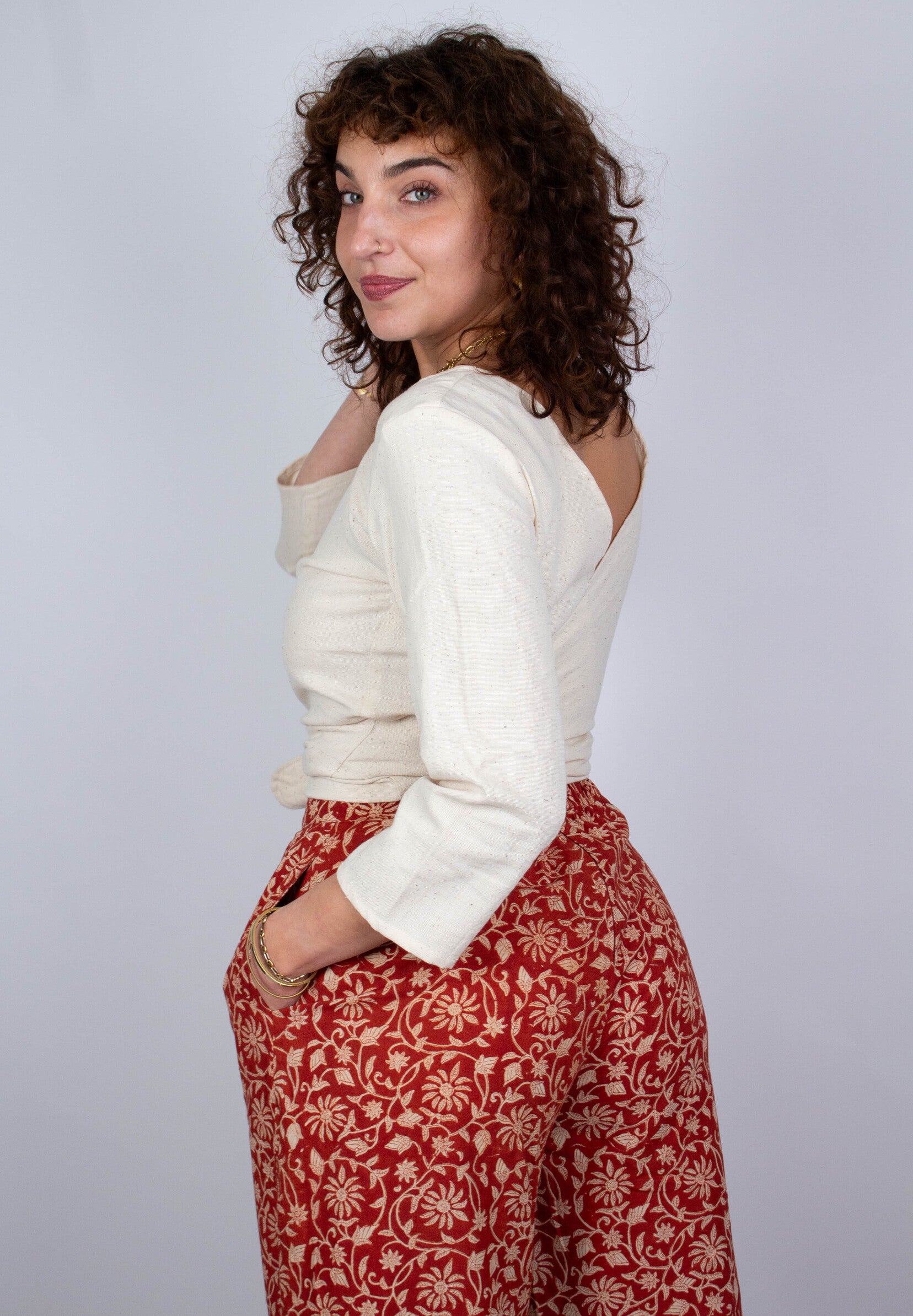 azaadi femme top benares kala cotton coton bio l armoire poethique 4