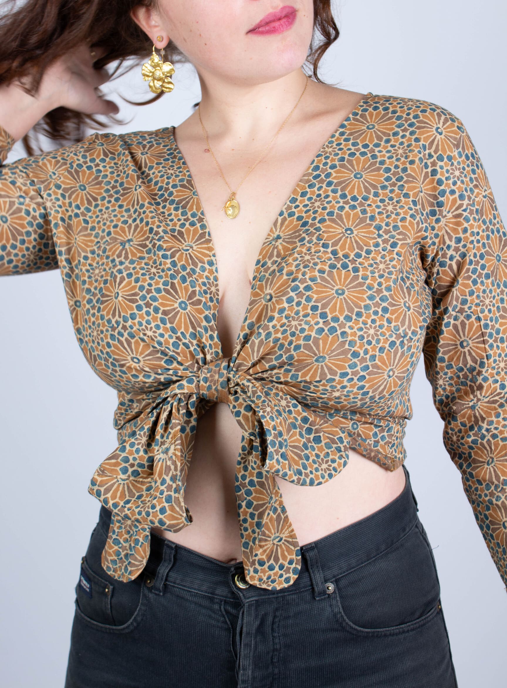 azaadi femme top benares kokoon coton bio l armoire poethique 2