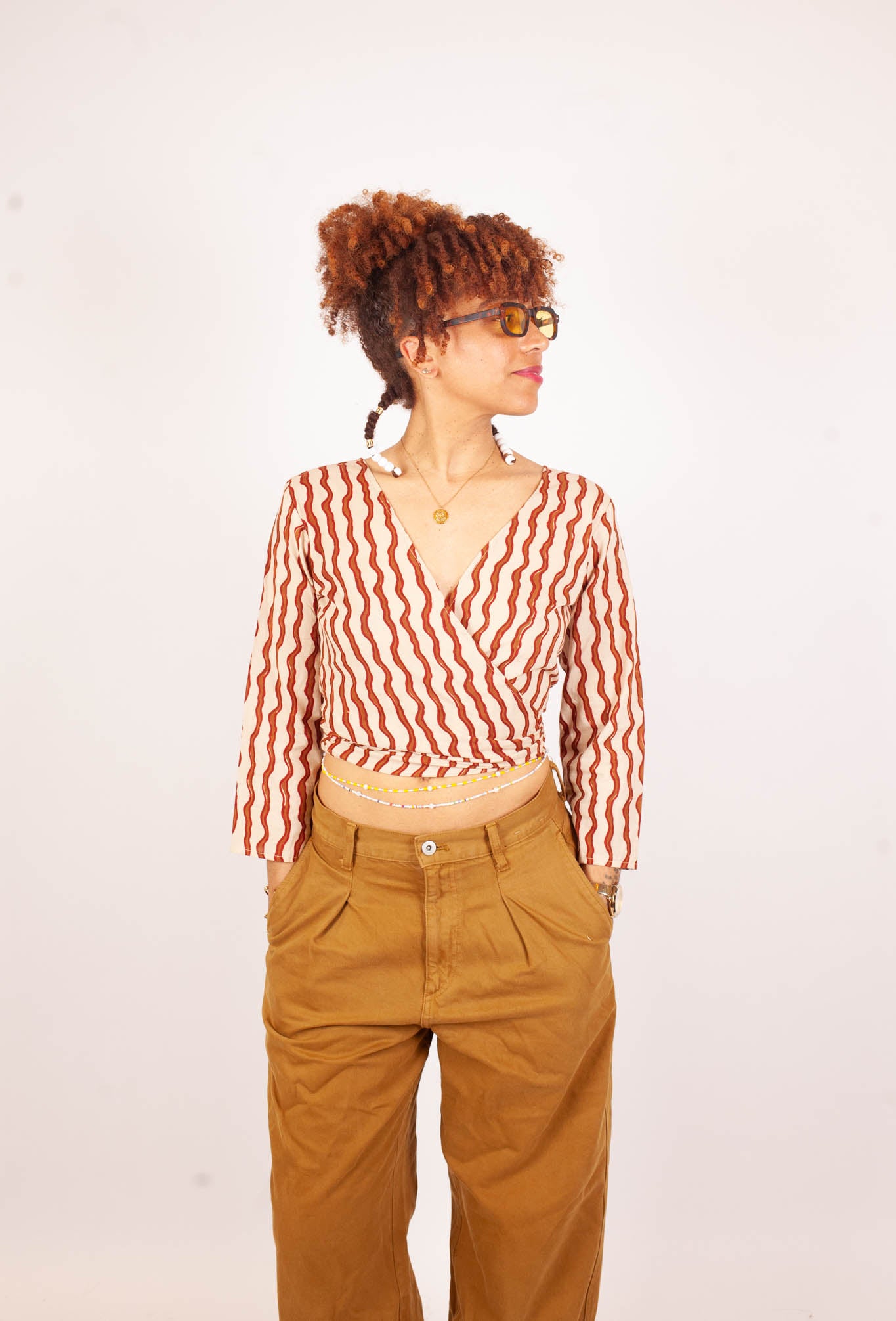 azaadi femme top benares kshan coton bio l armoire poethique 1