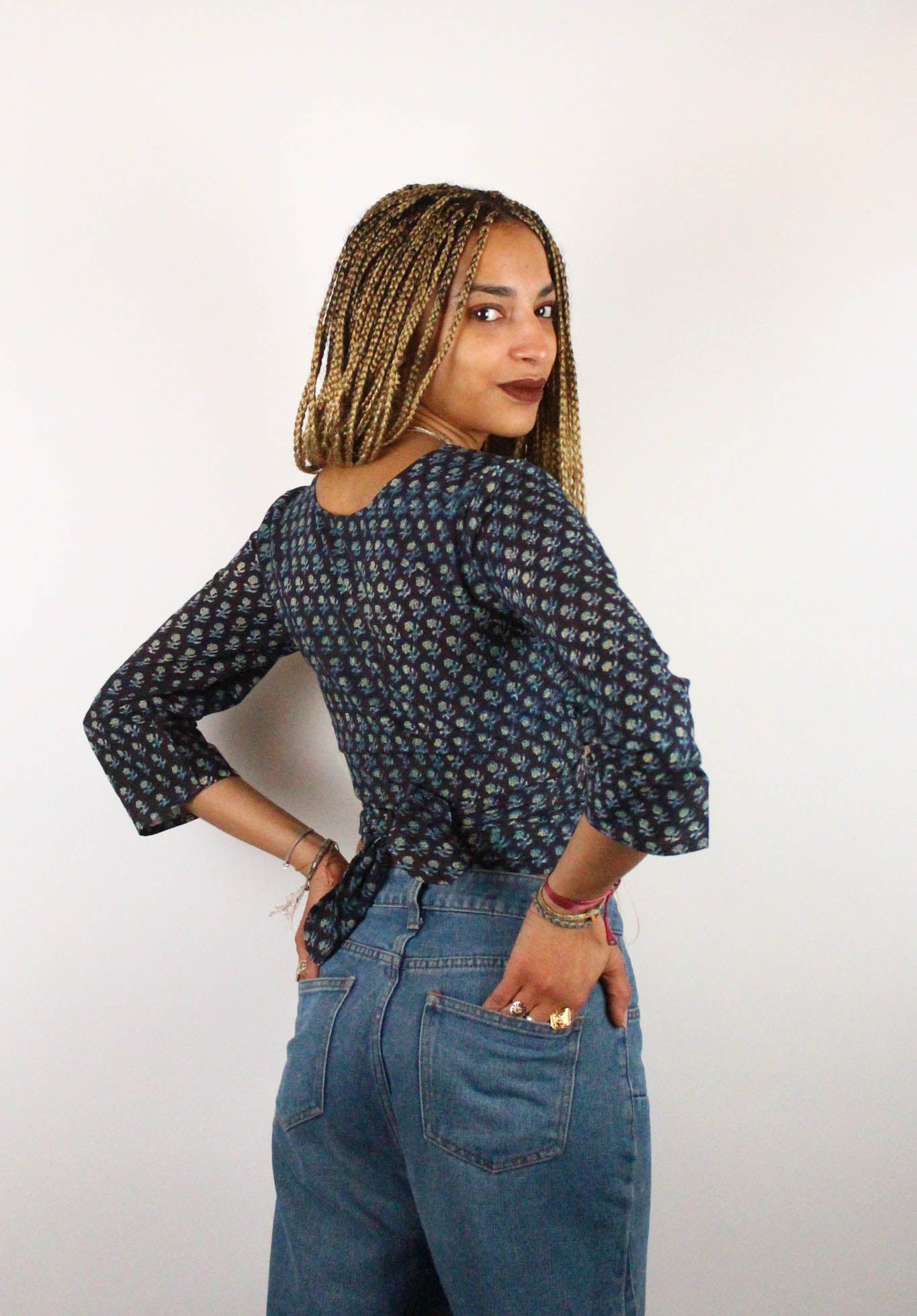 azaadi femme top benares paraag coton bio l armoire poethique 1