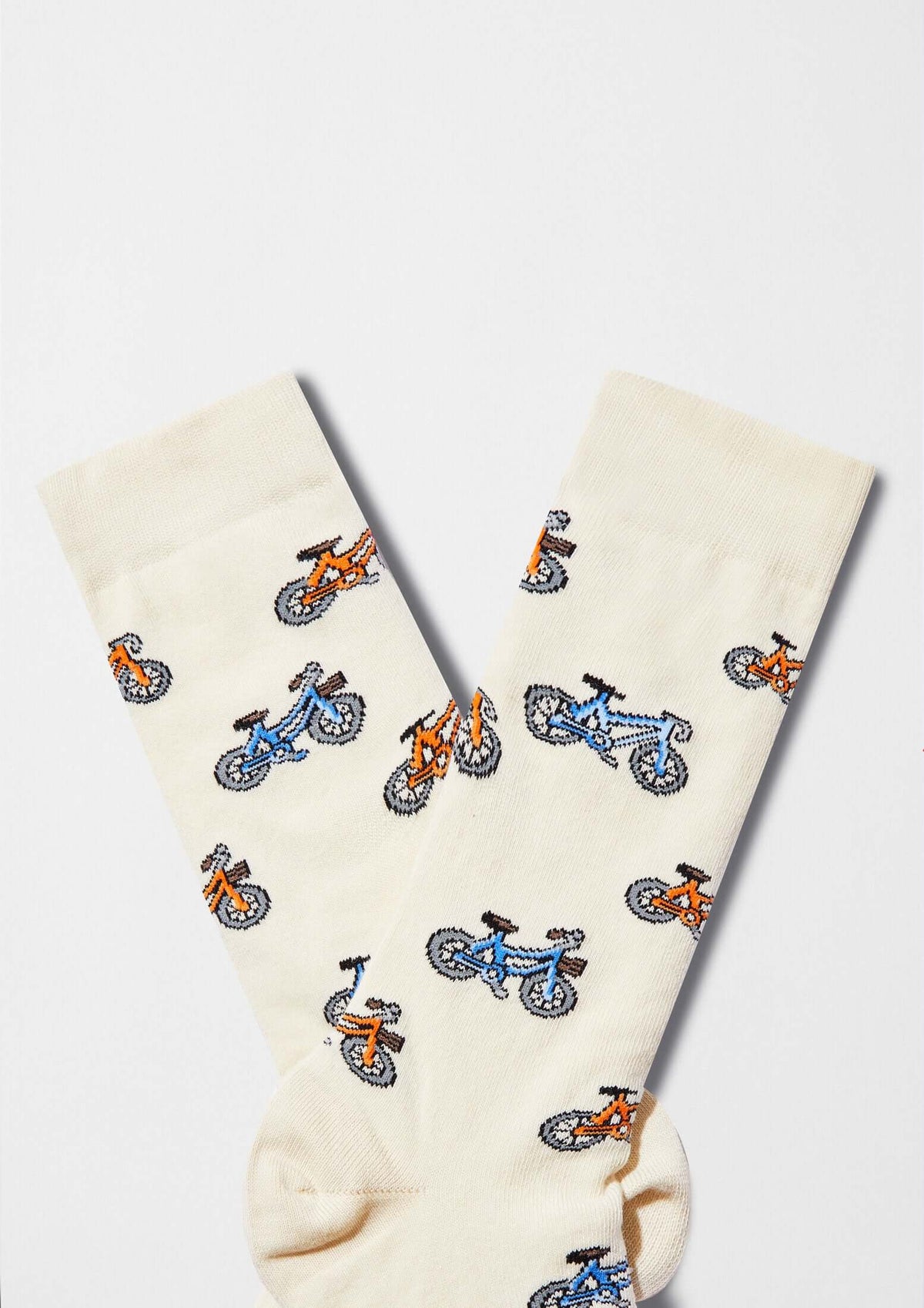 be socks unisexe chaussettes en coton bio velo beige l armoire poethique