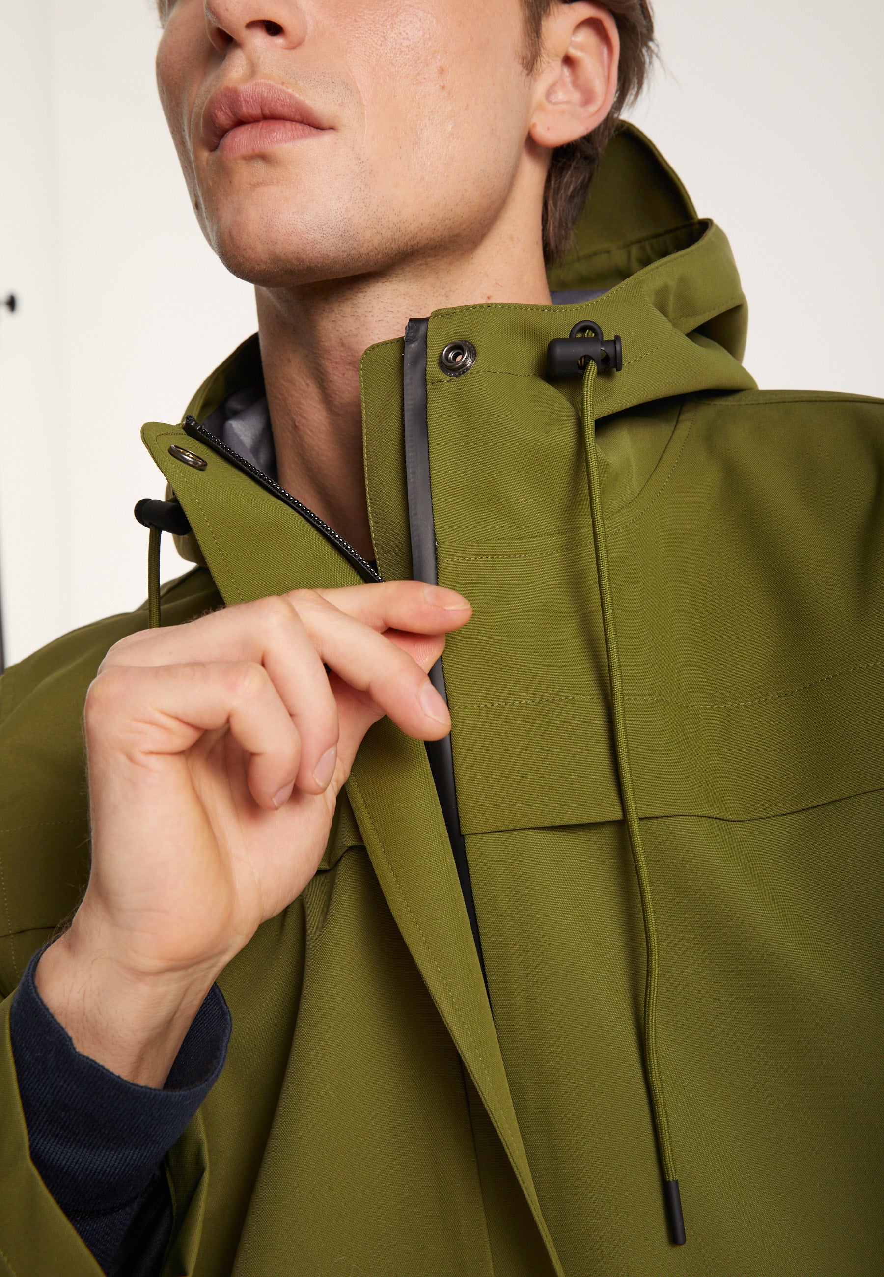 beau nuage unisexe impermeable polyester recycl kaki l armoire poethique 5