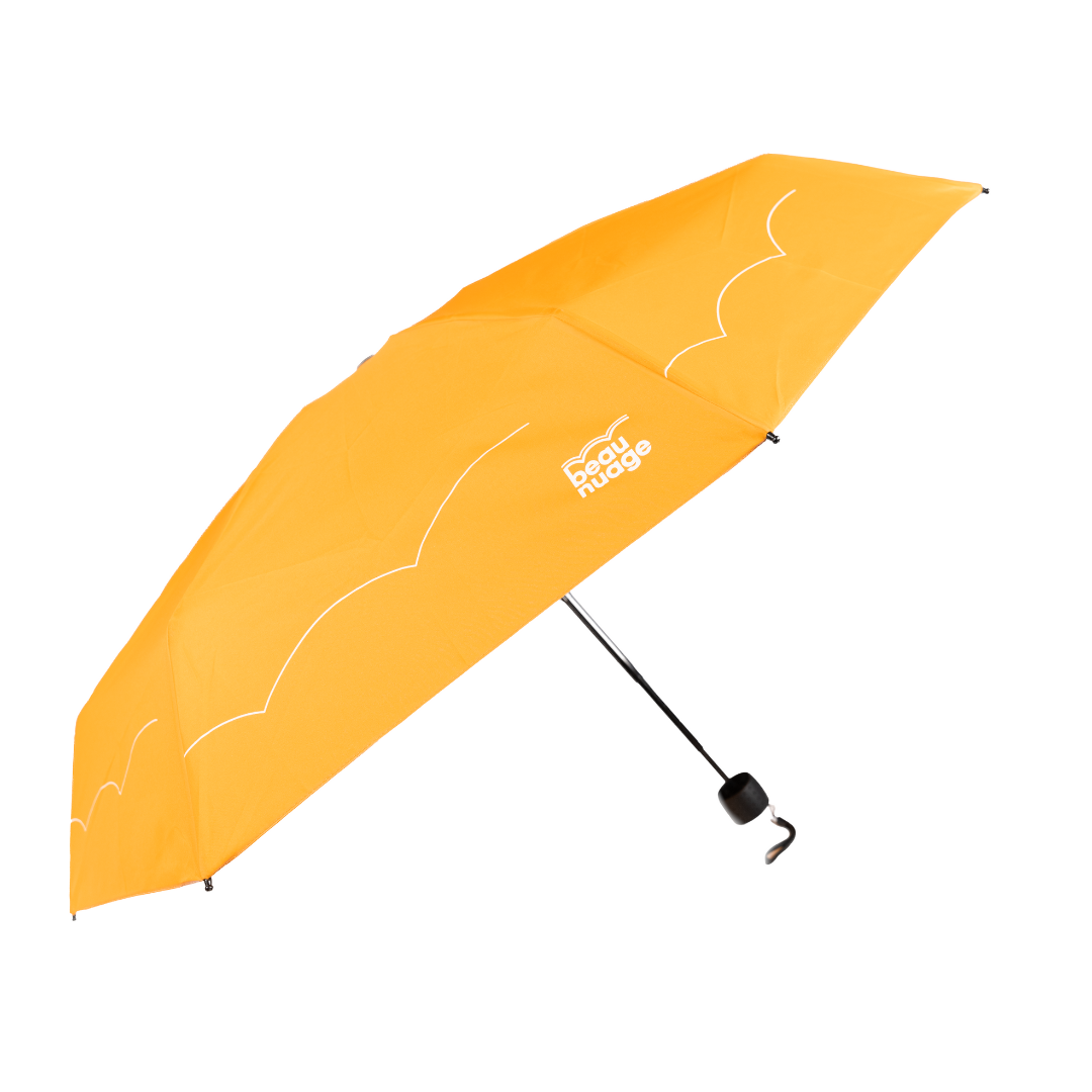 beau nuage unisexe parapluie mini polyester recycl jaune fusion l armoire poethique 3