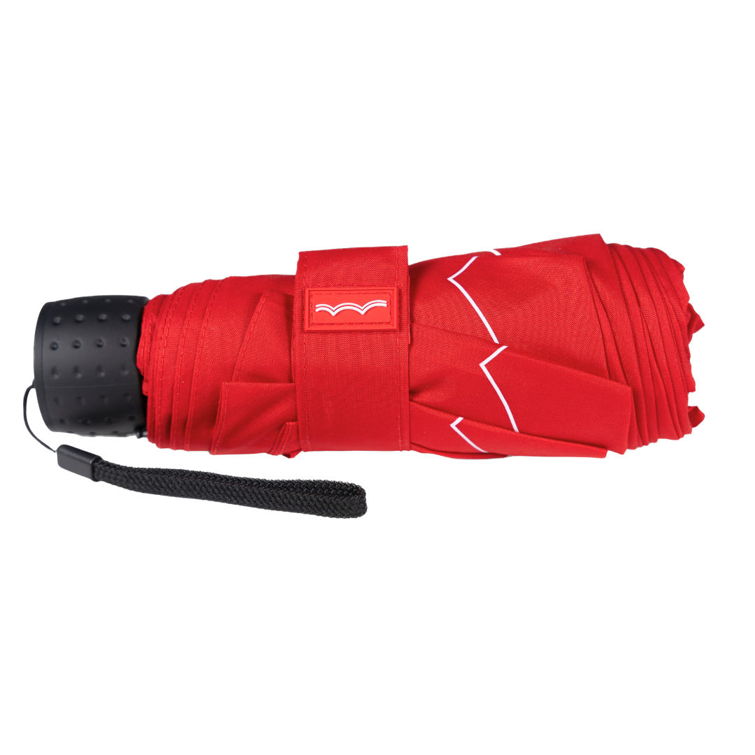 beau nuage unisexe parapluie mini polyester recycl rouge rubis l armoire poethique 2