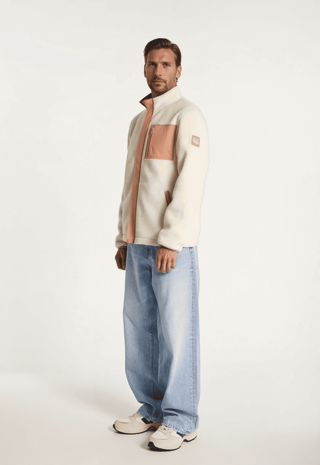 beau nuage unisexe veste polaire polyester recycl rose l armoire poethique 1