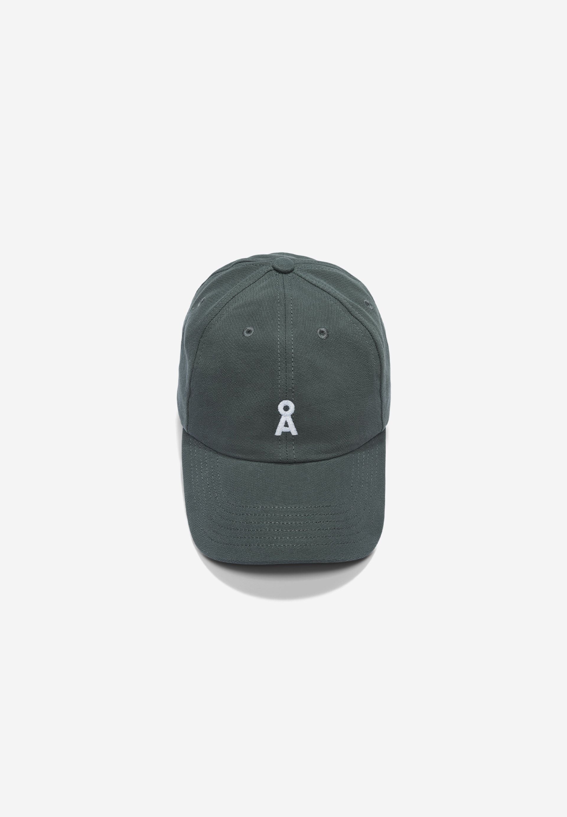 casquette en coton bio yenaas bold gris acier armedangels unisexe casquette yenaas bold coton bio gris acier l armoire poethique 4