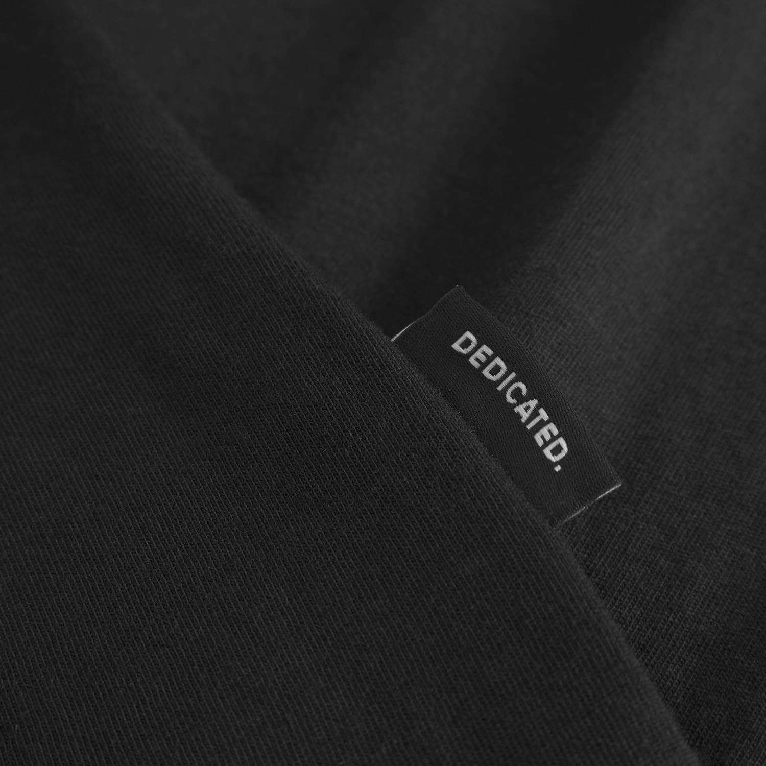 Organic cotton cat t-shirt · black - visby cat crowd black