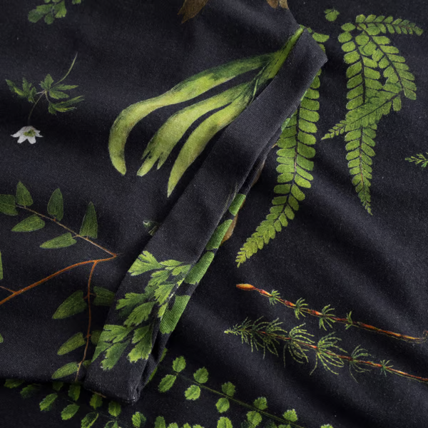 dedicated femme t shirt visby secret garden foret coton bio noir l armoire poethique 4