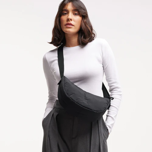 got bag unisexe sac banane cloud moon bag small noir polyester recycle l armoire poethique 1