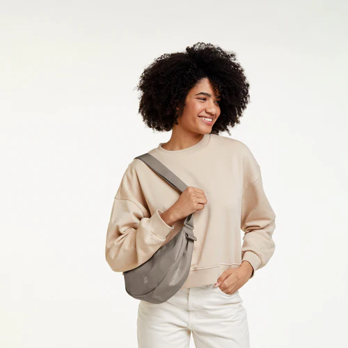 got bag unisexe sac banane cloud moon bag small seal gris polyester recycle l armoire poethique 4