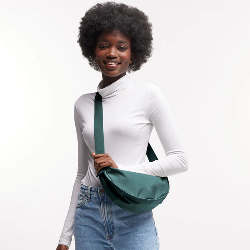 got bag unisexe sac banane cloud moon bag small seal teal vert polyester recycle l armoire poethique 1