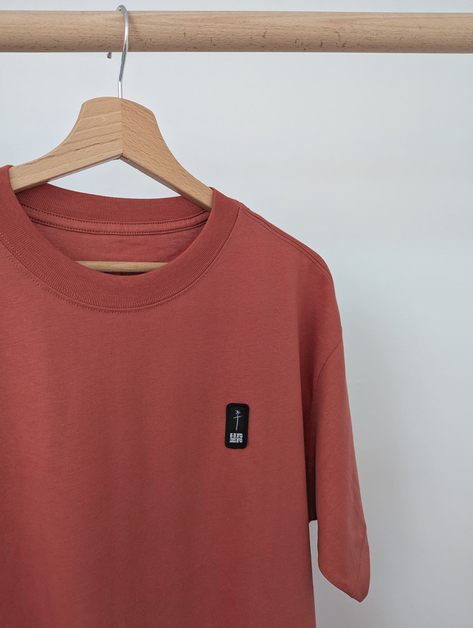 harizuri unisexe etxe coton bio terracotta 1