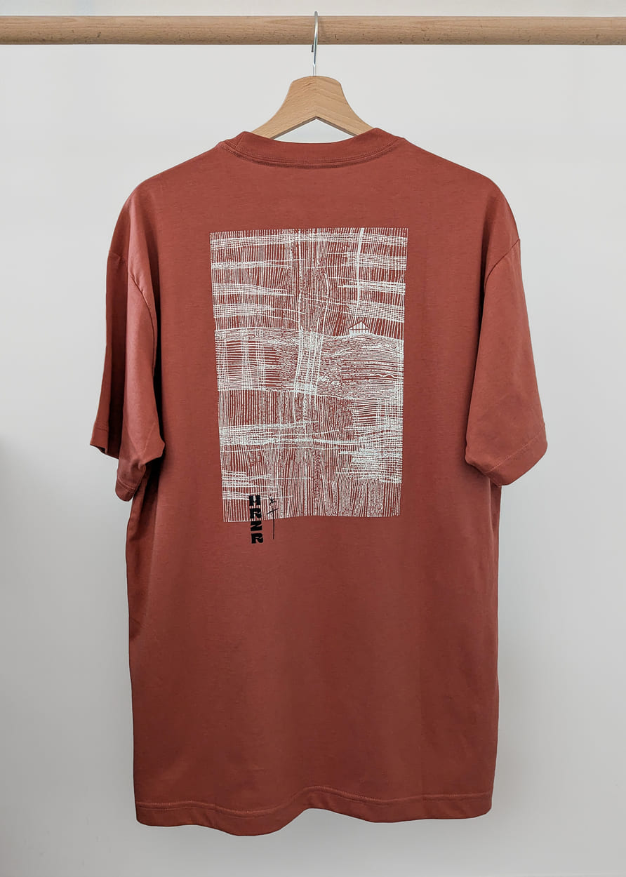 harizuri unisexe etxe coton bio terracotta 2