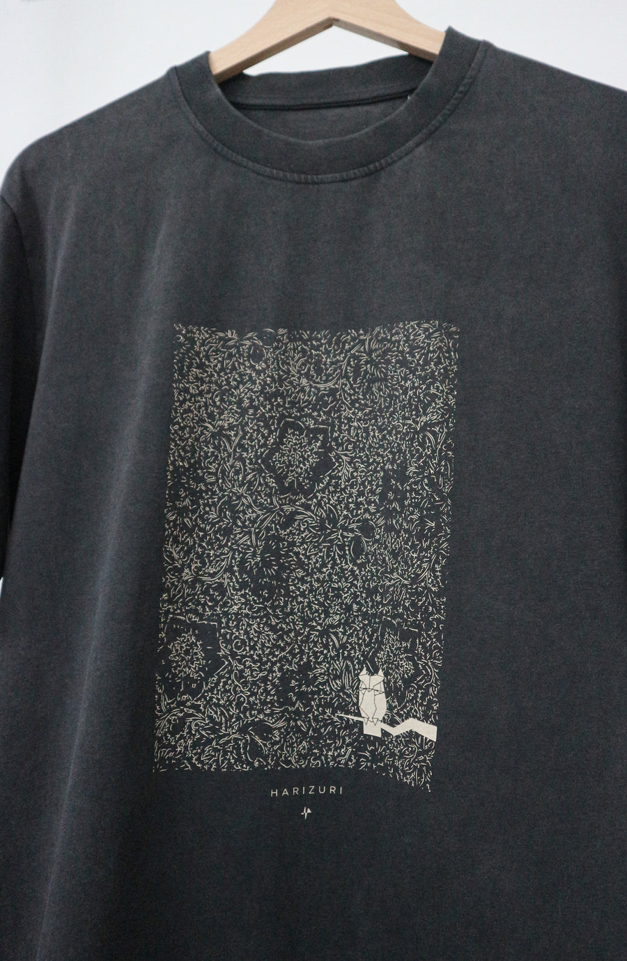 ilun jungle organic cotton t-shirt · vintage black