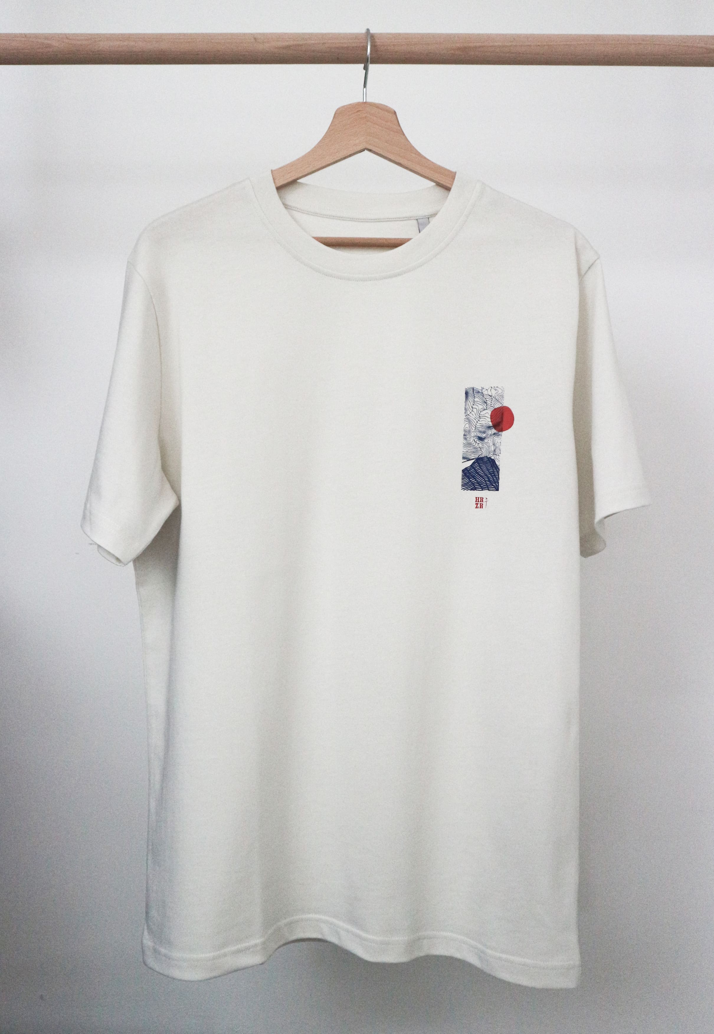 Iparla Sunrise Organic Cotton T-Shirt · Vanilla