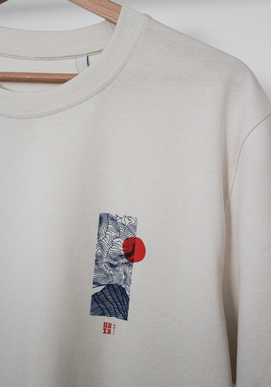 Iparla Sunrise Organic Cotton T-Shirt · Vanilla