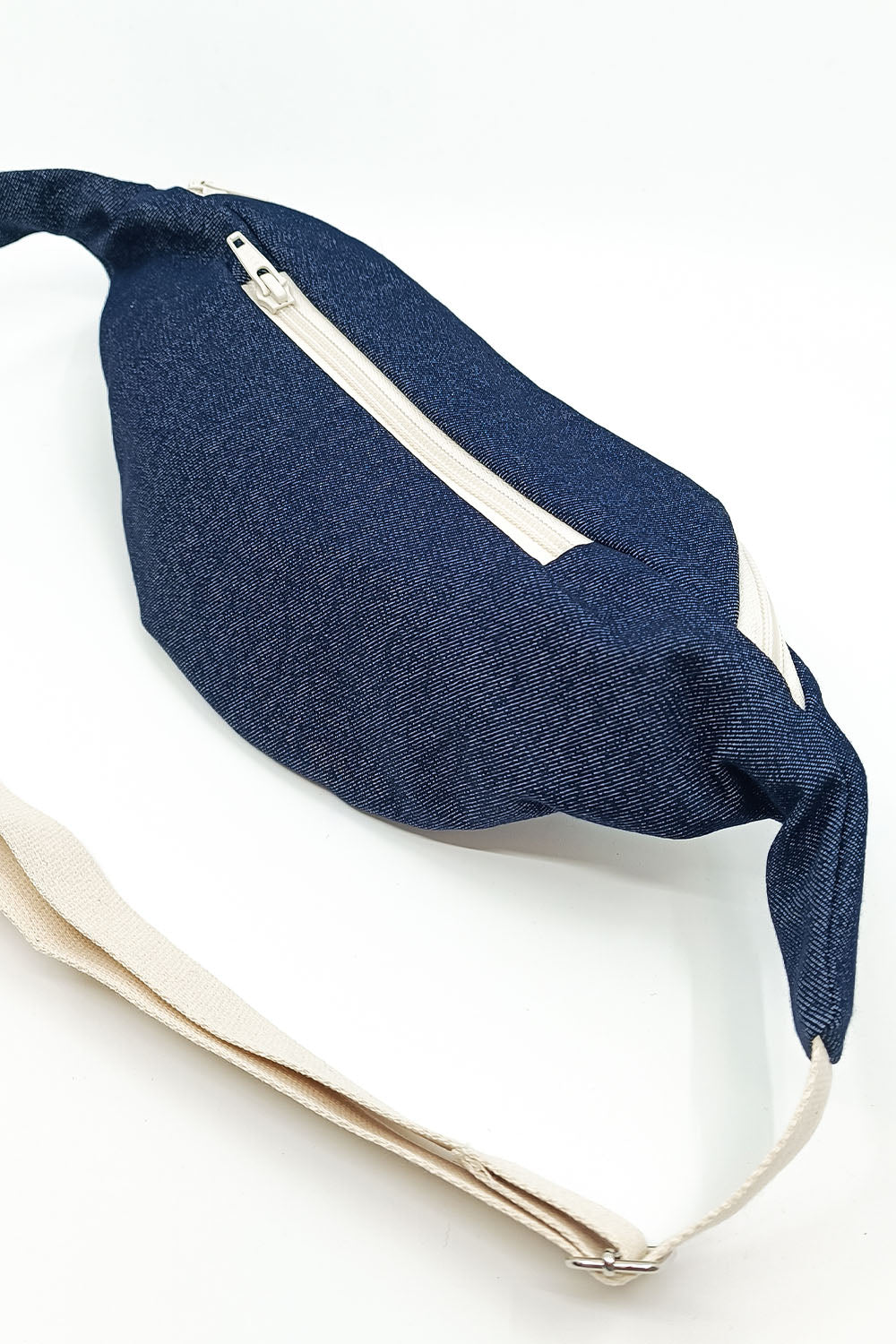 homonoia banane unisexe velours coton upcycle denim bleu brut l armoire poethique 4