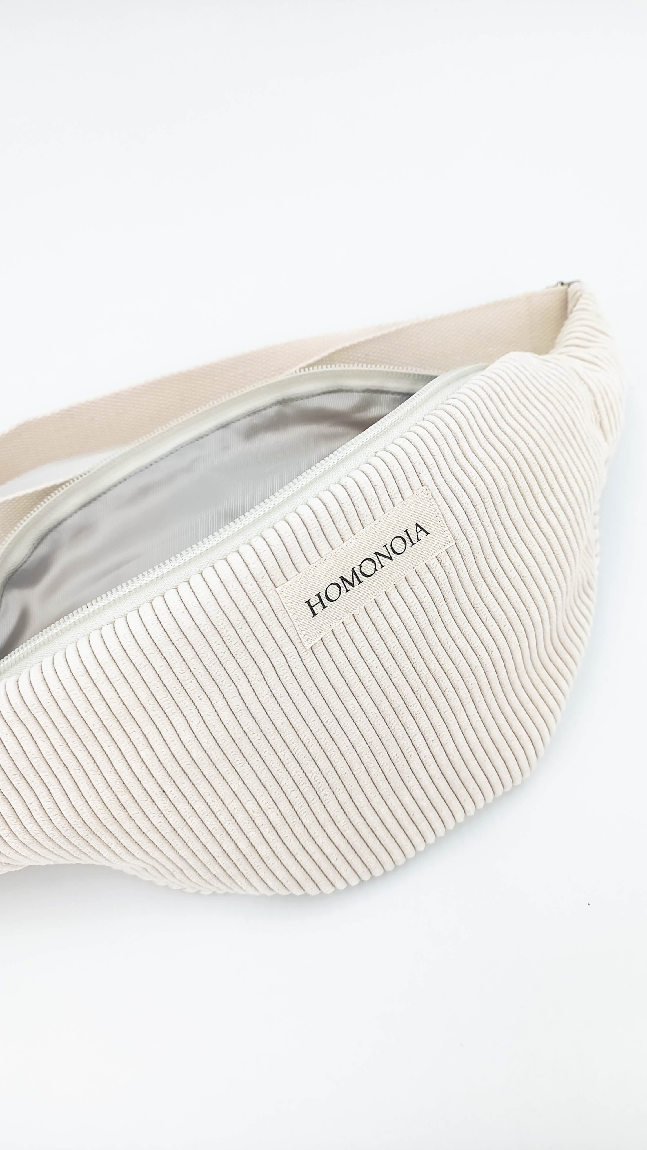 homonoia banane unisexe velours coton upcycle ecru l armoire poethique 3