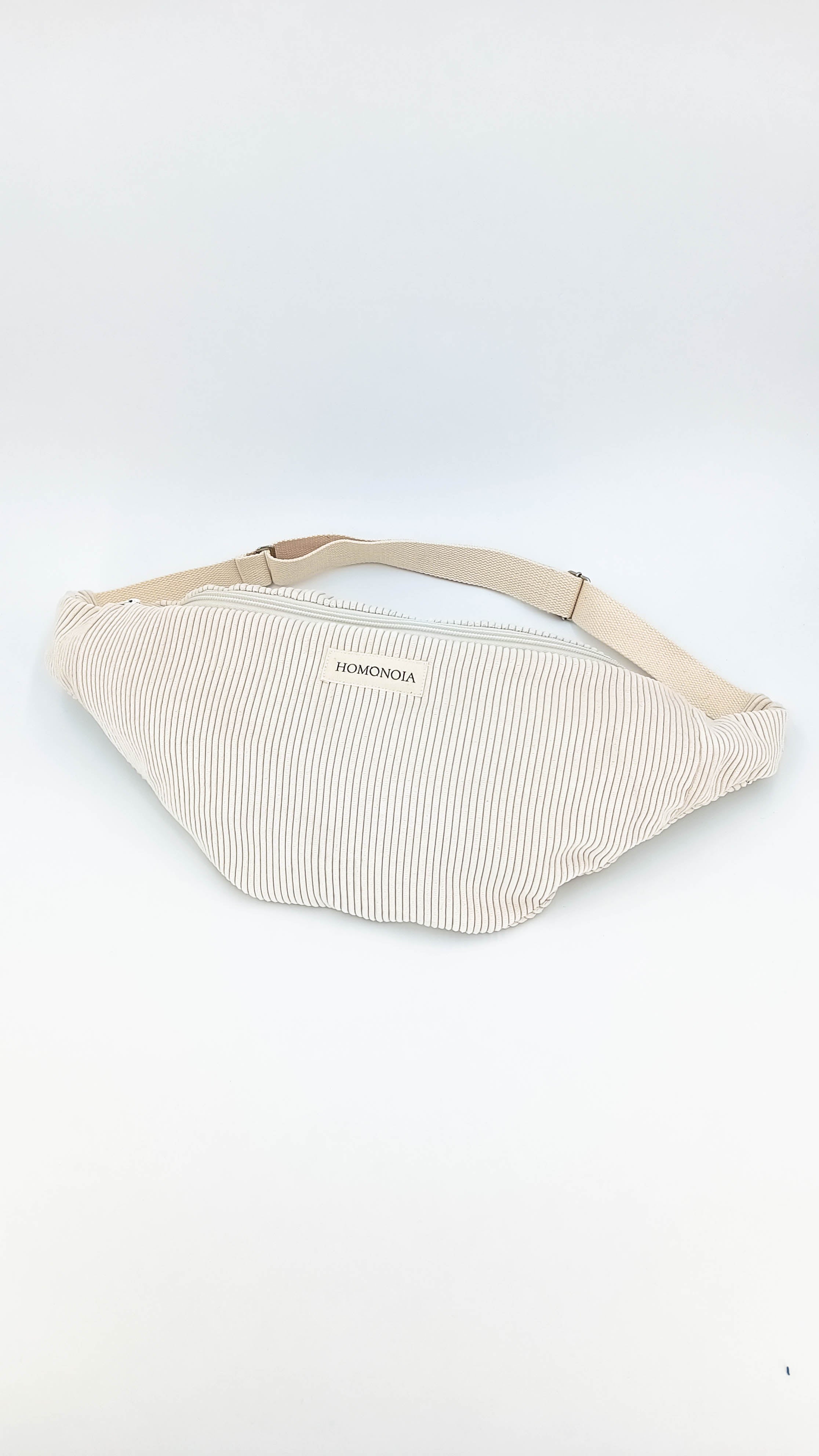 homonoia banane unisexe velours coton upcycle ecru l armoire poethique 5